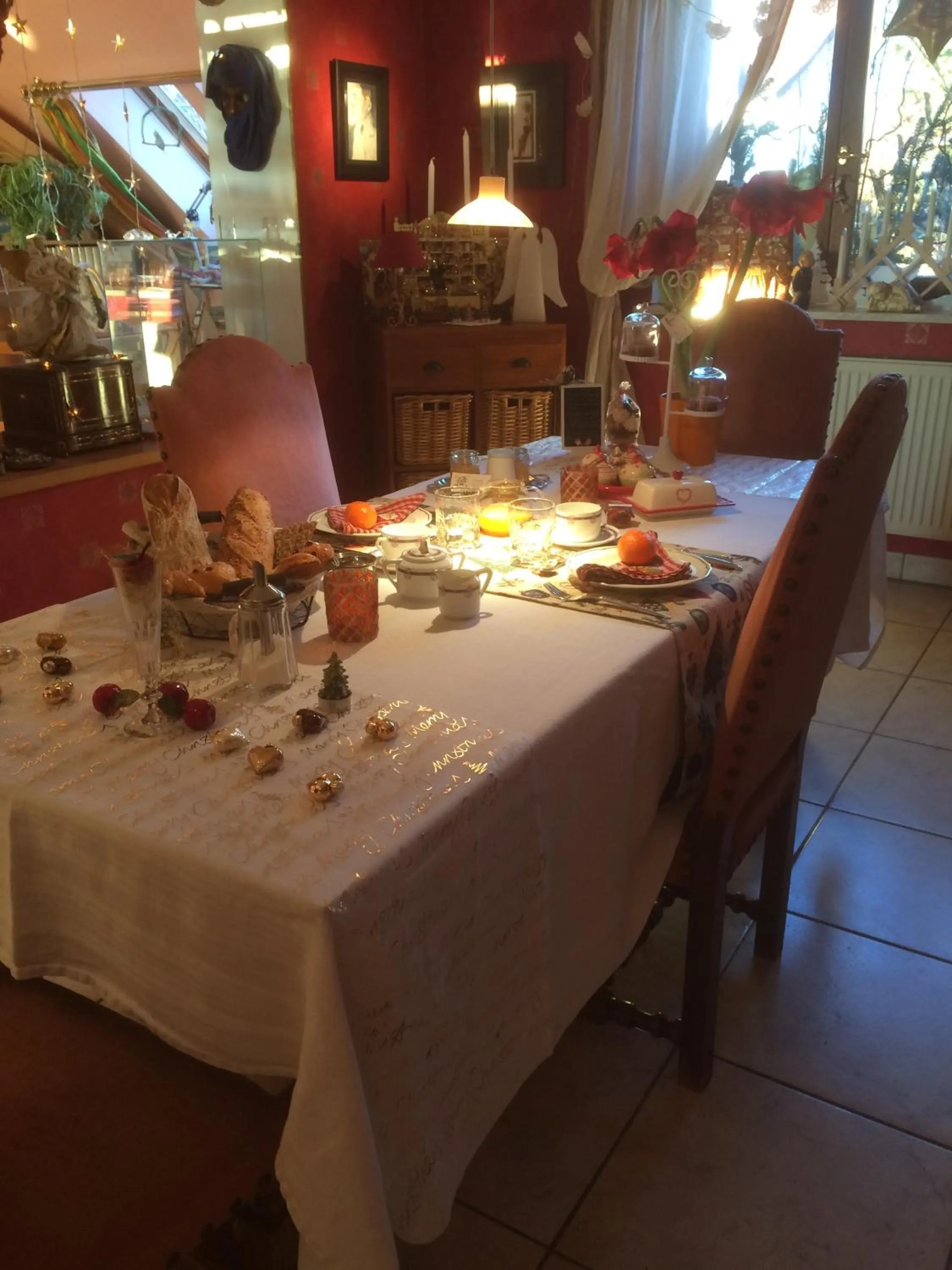 Continental breakfast in Côté vignes