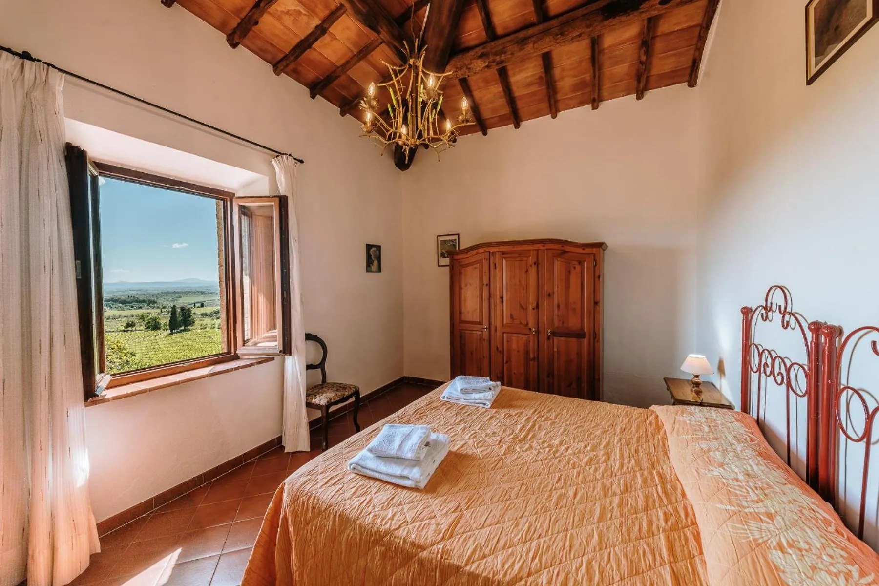 Bedroom, Bed in Borgo Villa a Sesta