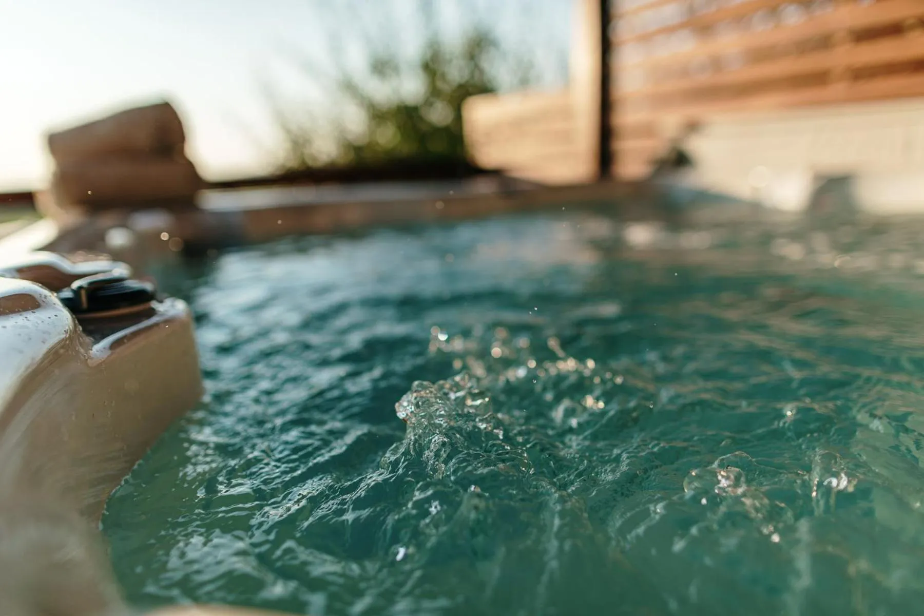 Hot Tub in Borgo Villa a Sesta