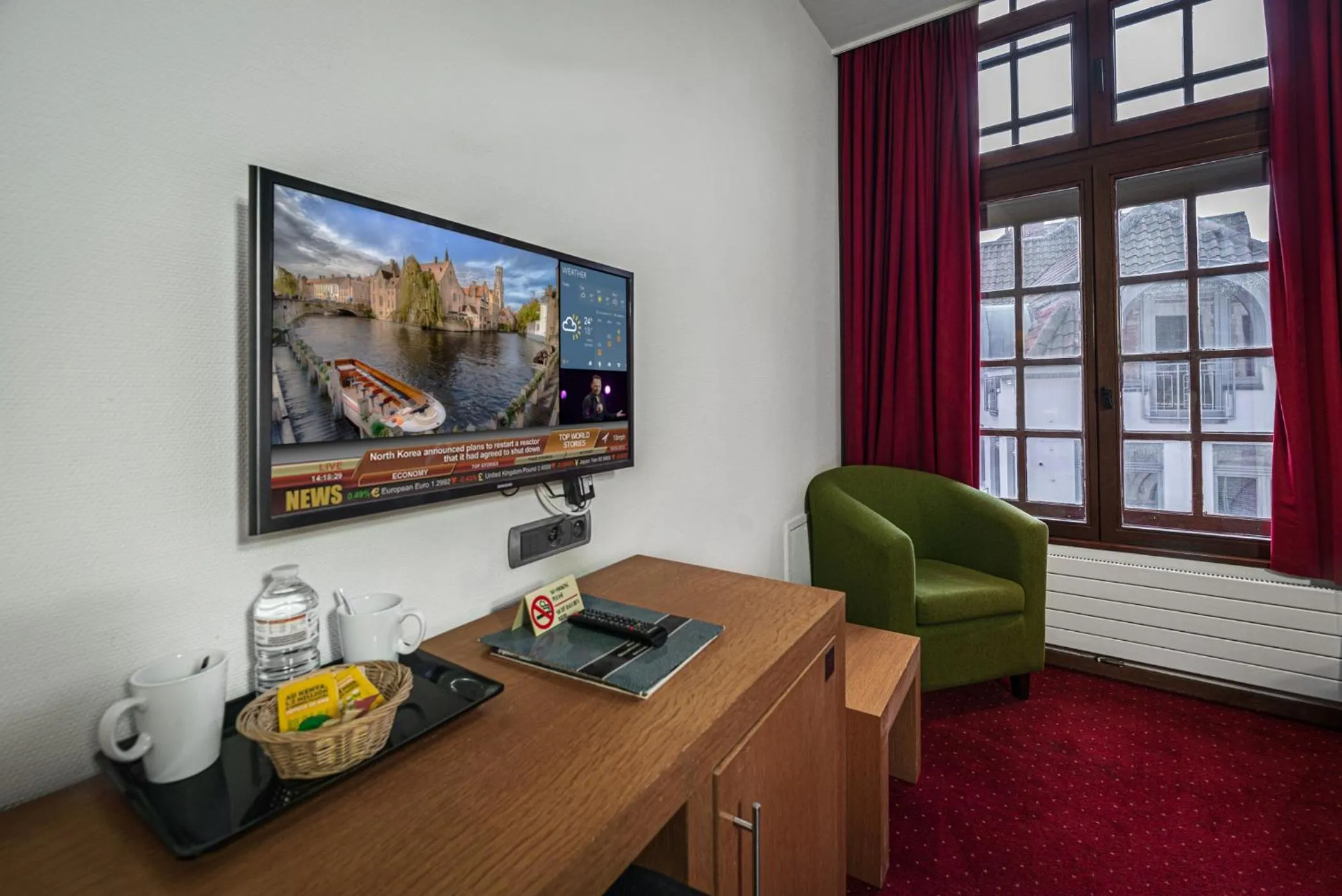 TV and multimedia in Hotel Bourgoensch Hof