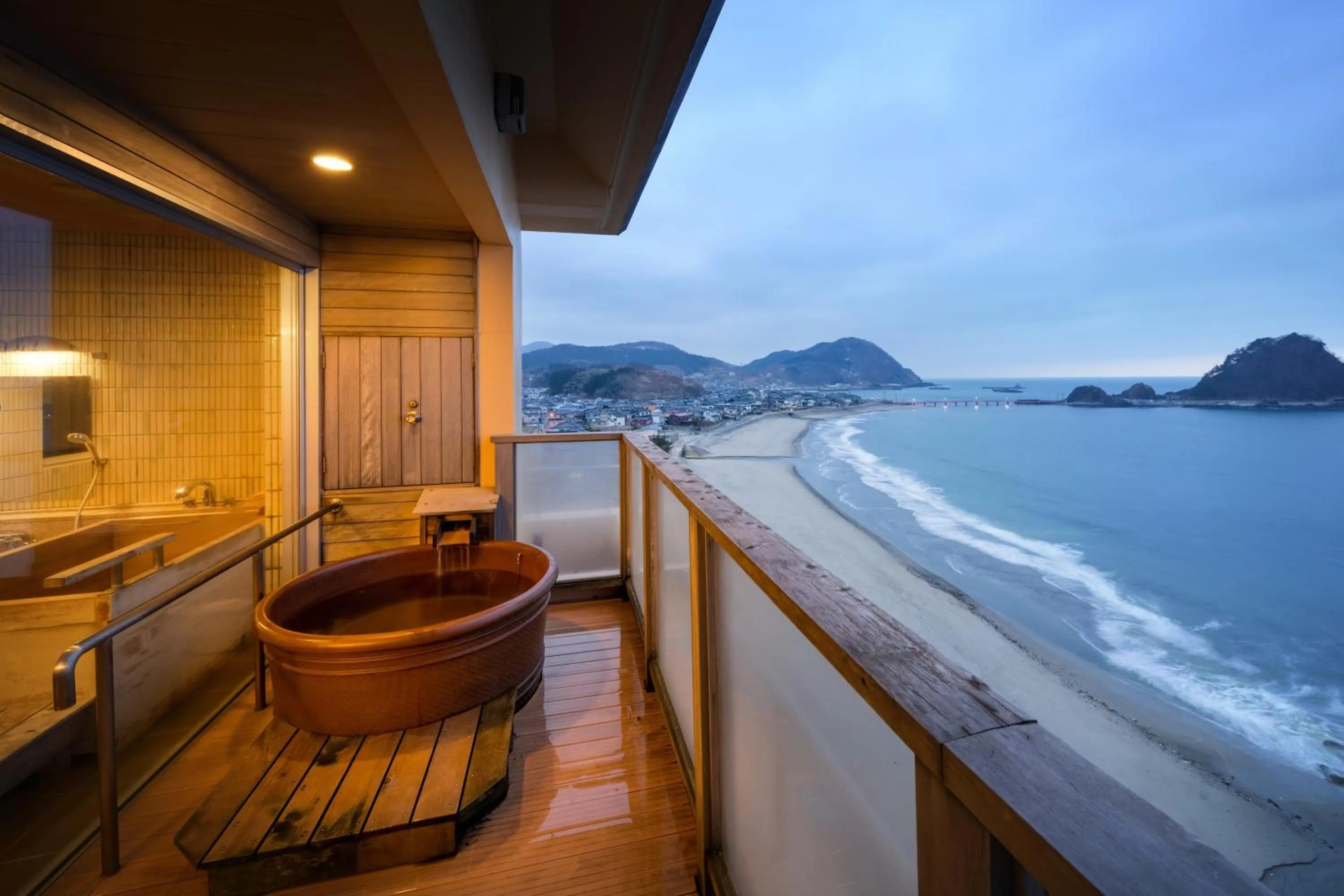 Natural landscape in Yura Onsen Yaotome