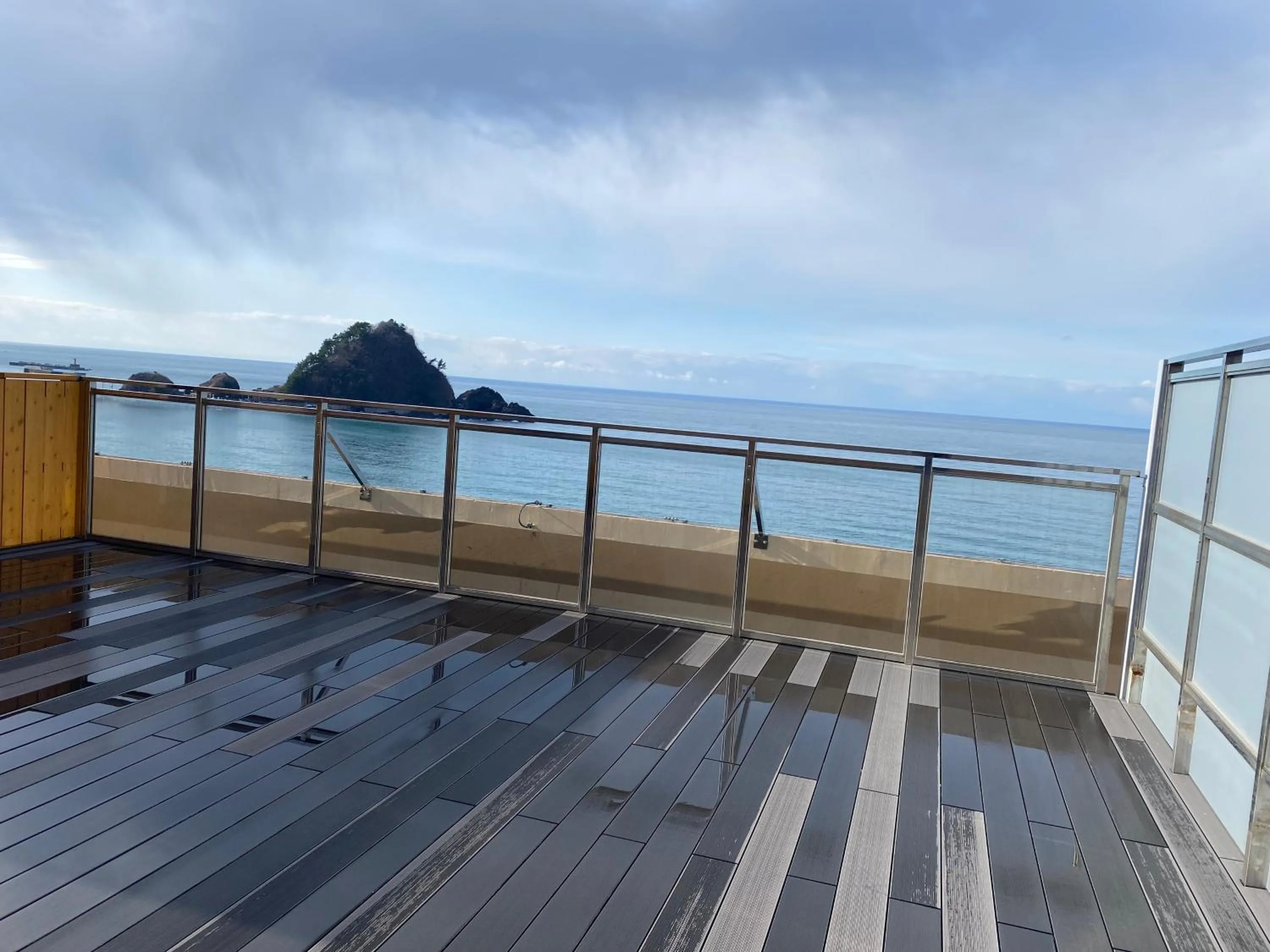 Sea view in Yura Onsen Yaotome