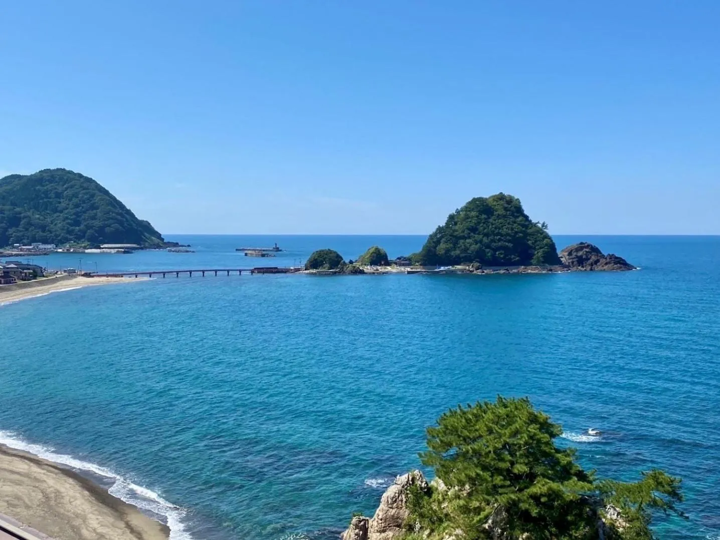 Natural landscape in Yura Onsen Yaotome