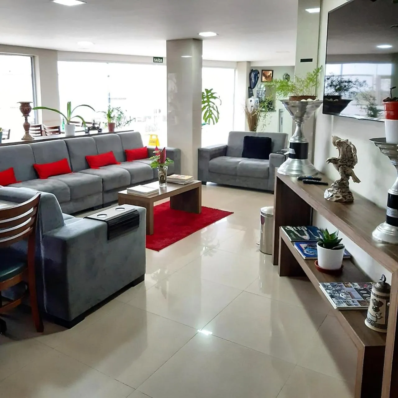 Living room in WR Confort Hotel Campo Grande