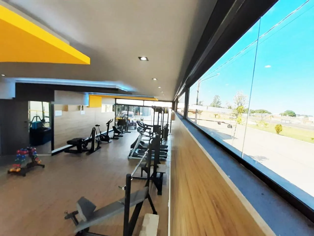 Fitness centre/facilities in WR Confort Hotel Campo Grande