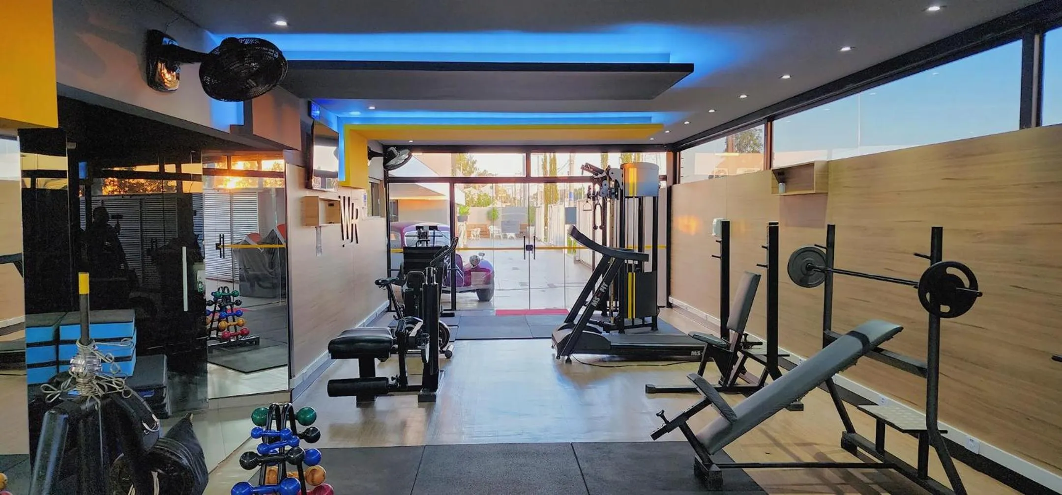 Fitness centre/facilities in WR Confort Hotel Campo Grande