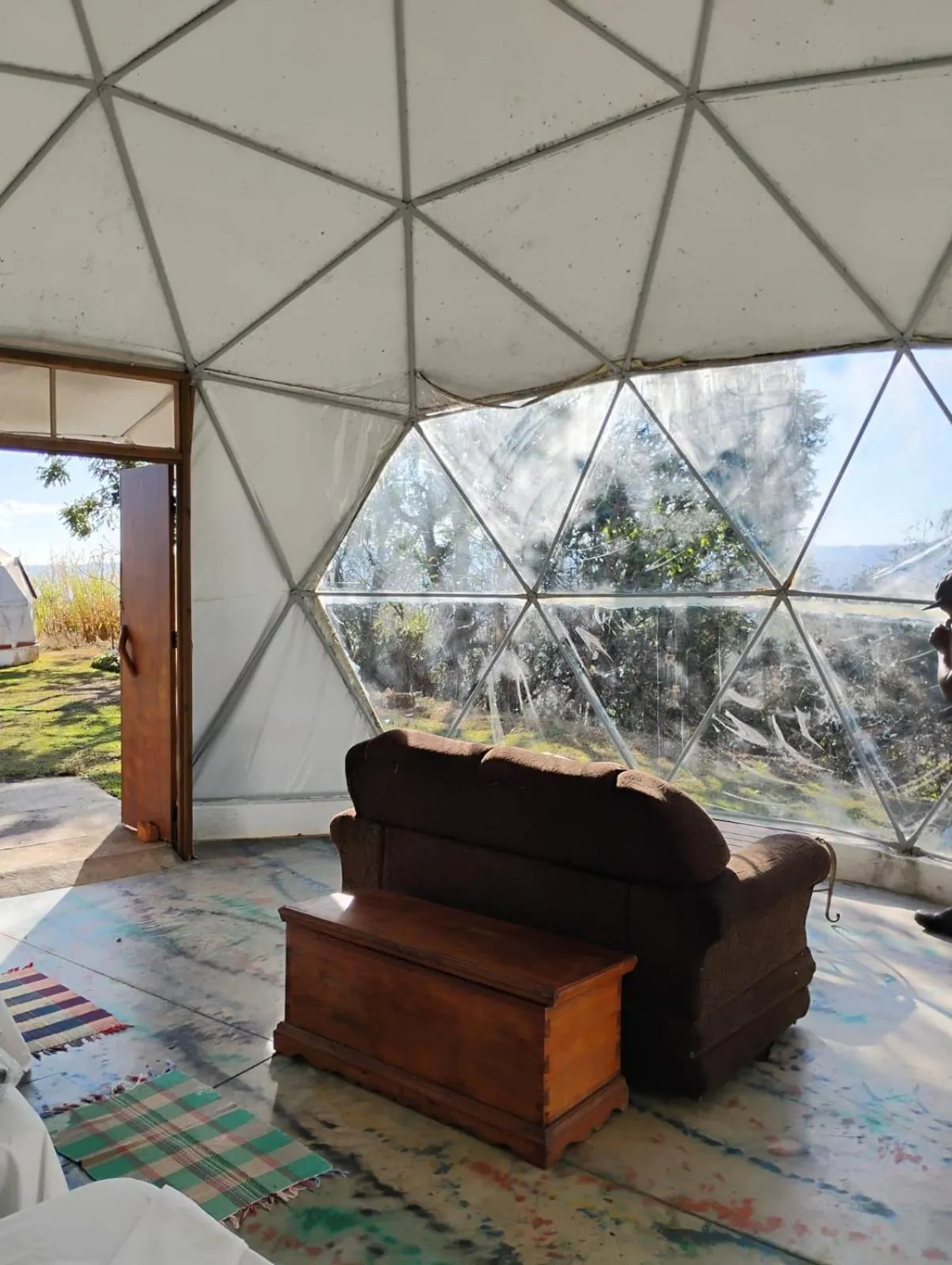 Seating area in Pousada Spa Saúde Melhor