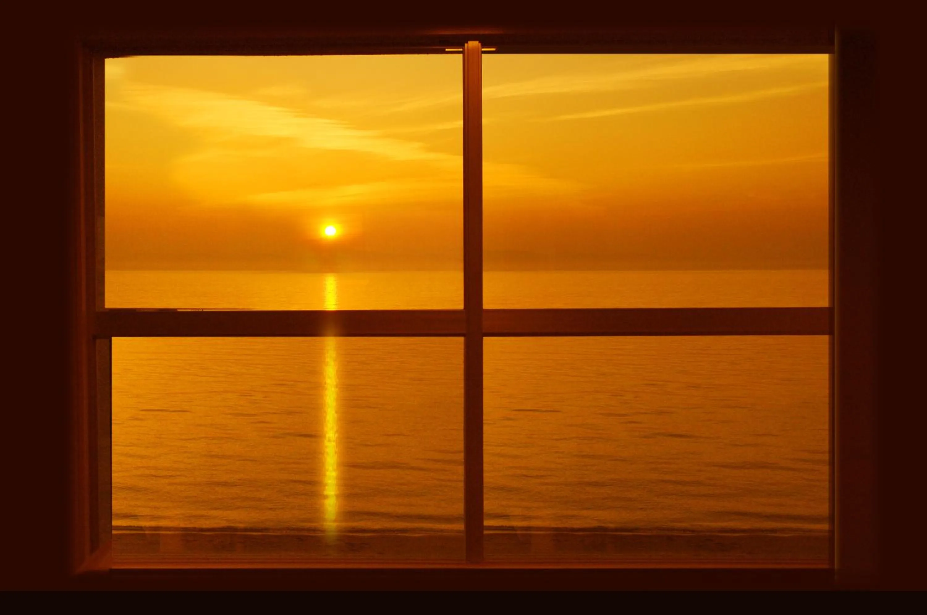 Sunset in シーパの湯 Seapa no Yu