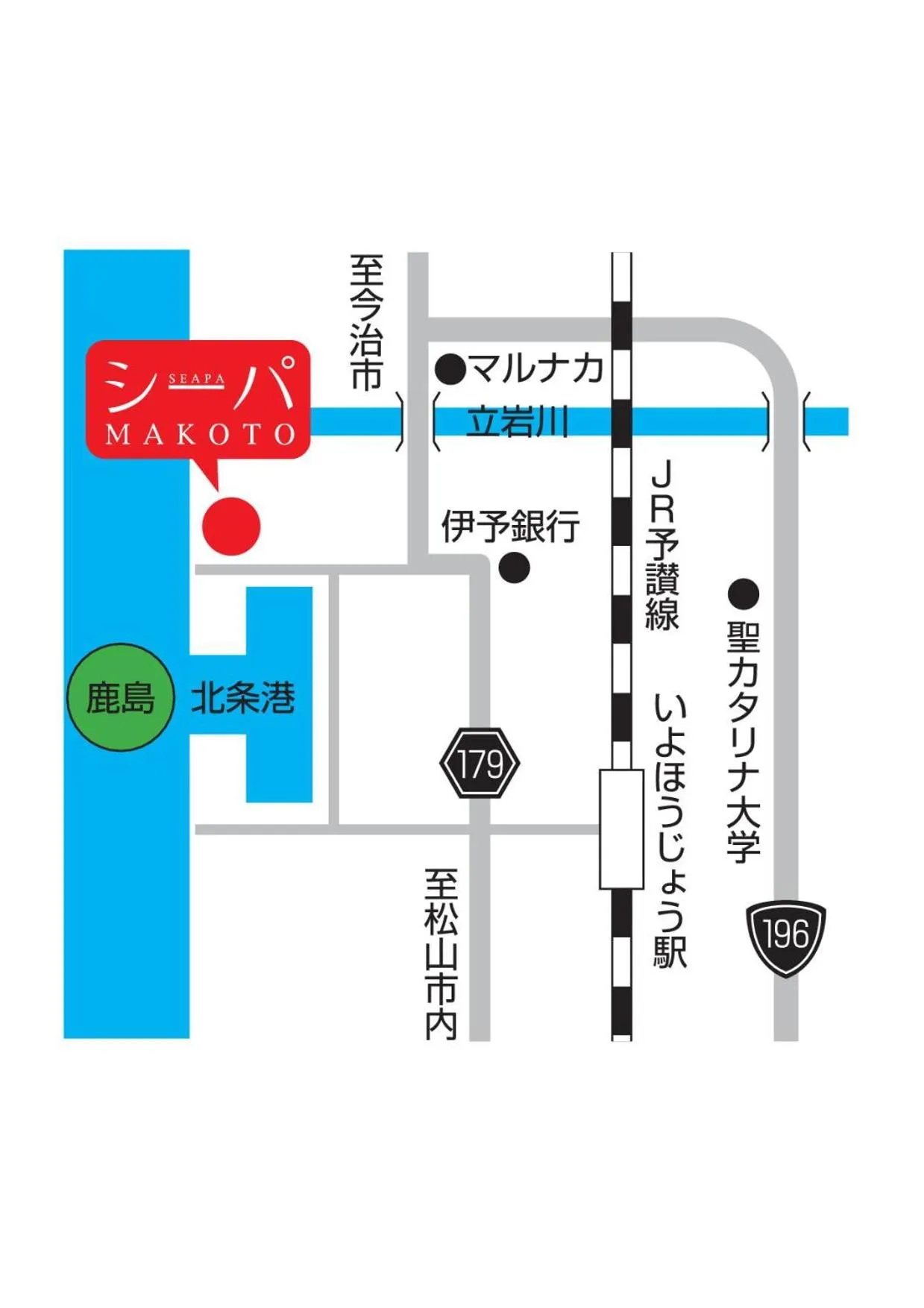 Floor plan in シーパの湯 Seapa no Yu