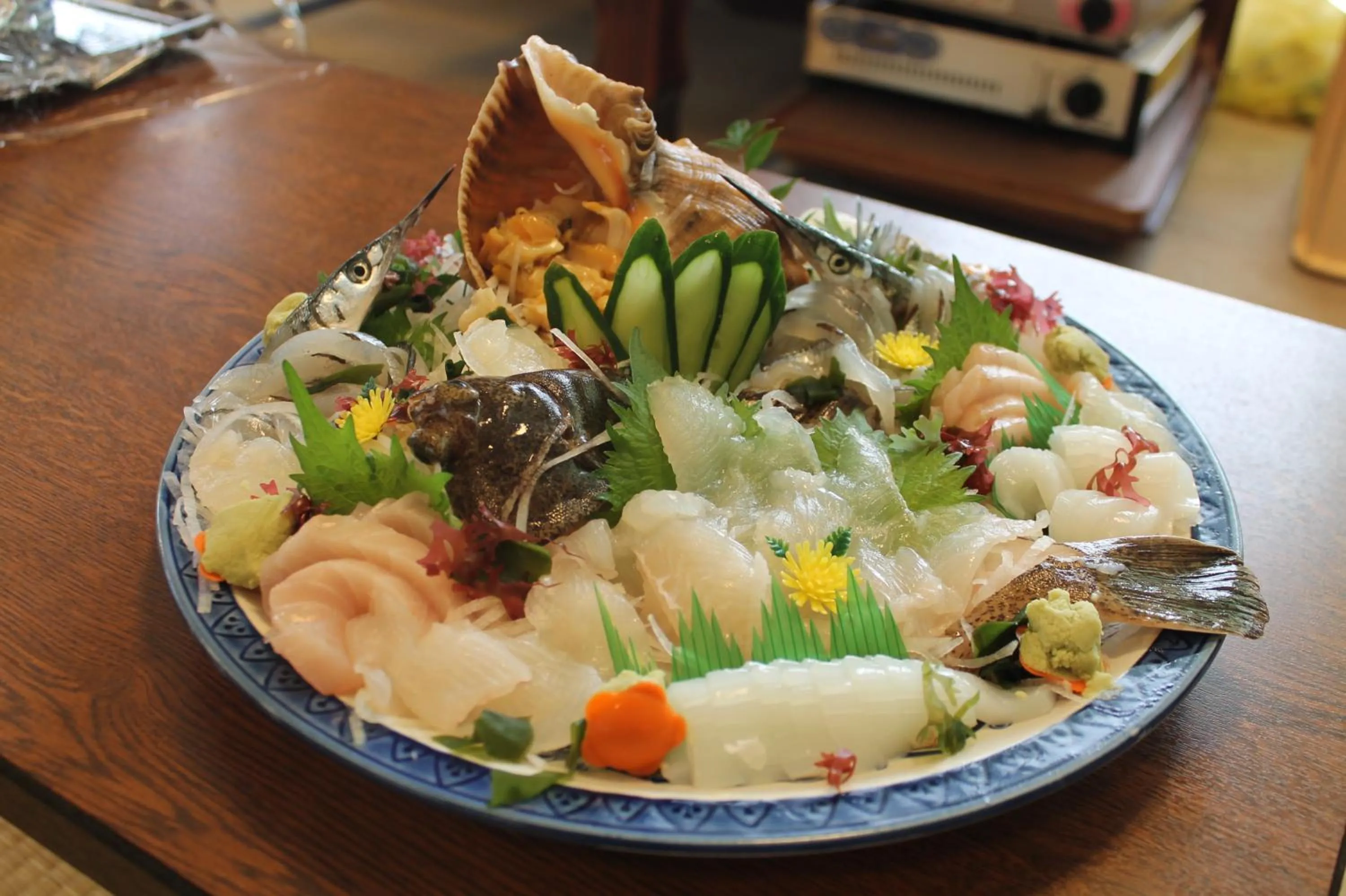 Dinner in シーパの湯 Seapa no Yu