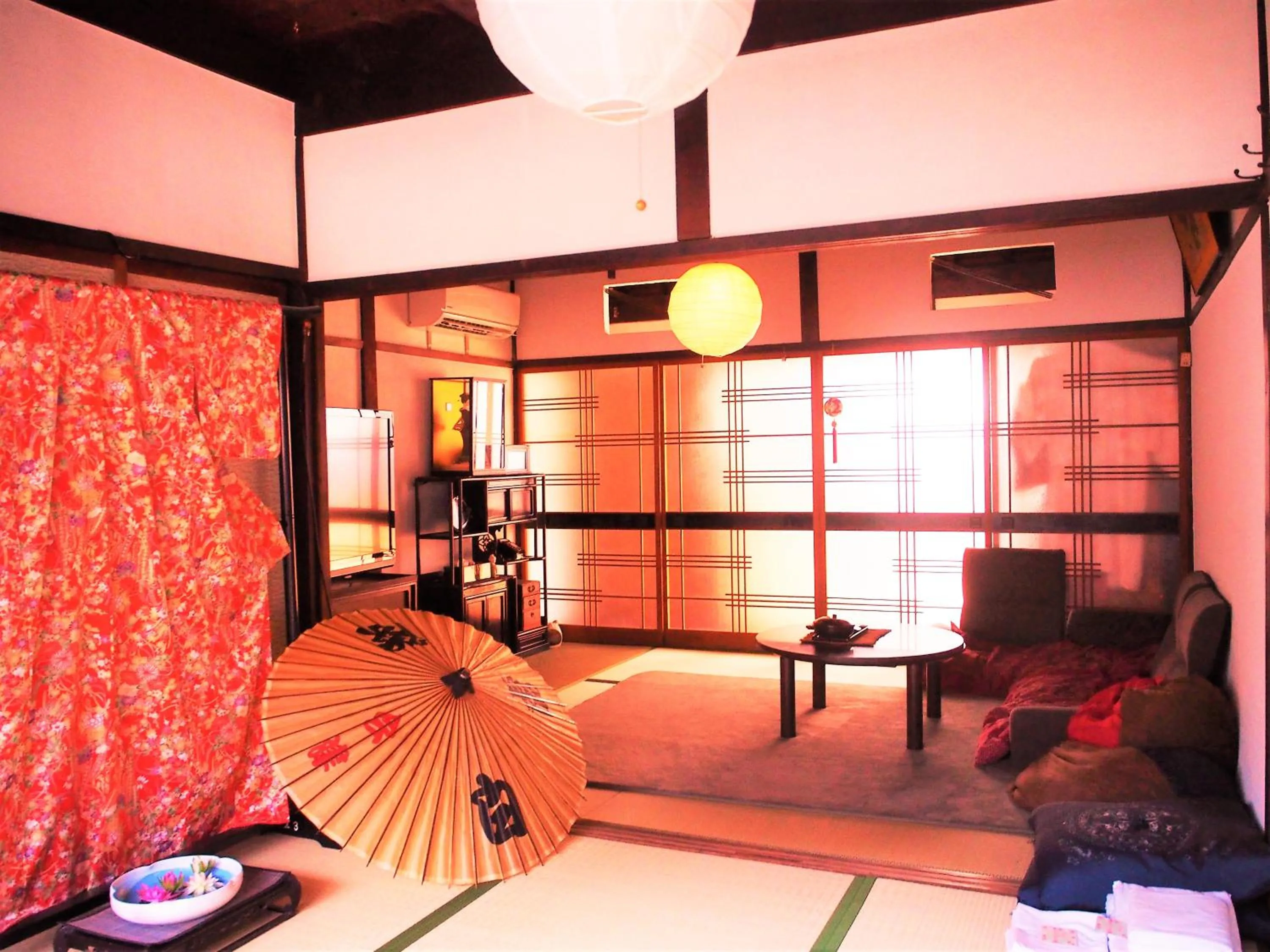 Communal lounge/ TV room in Guest House Kominka Nagomi