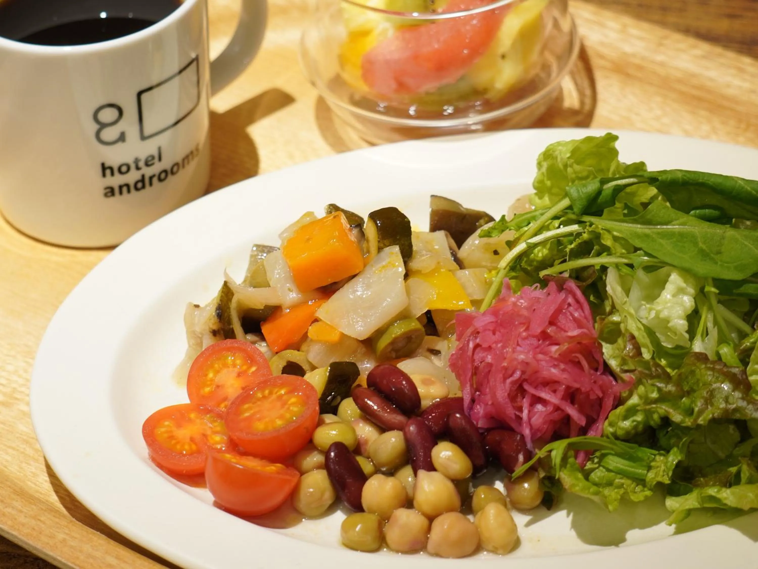 Breakfast in hotel androoms Osaka Hommachi