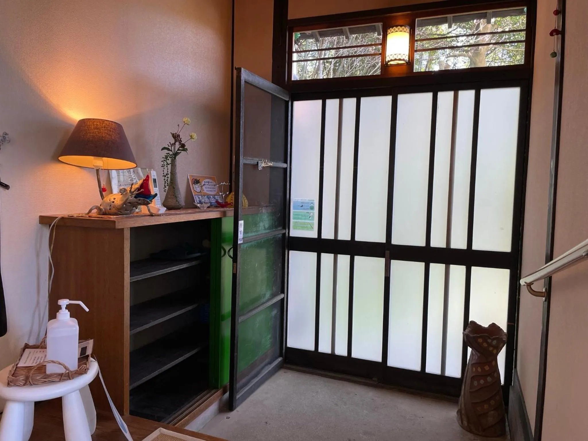 Facade/entrance in Bamboo Village Guest House