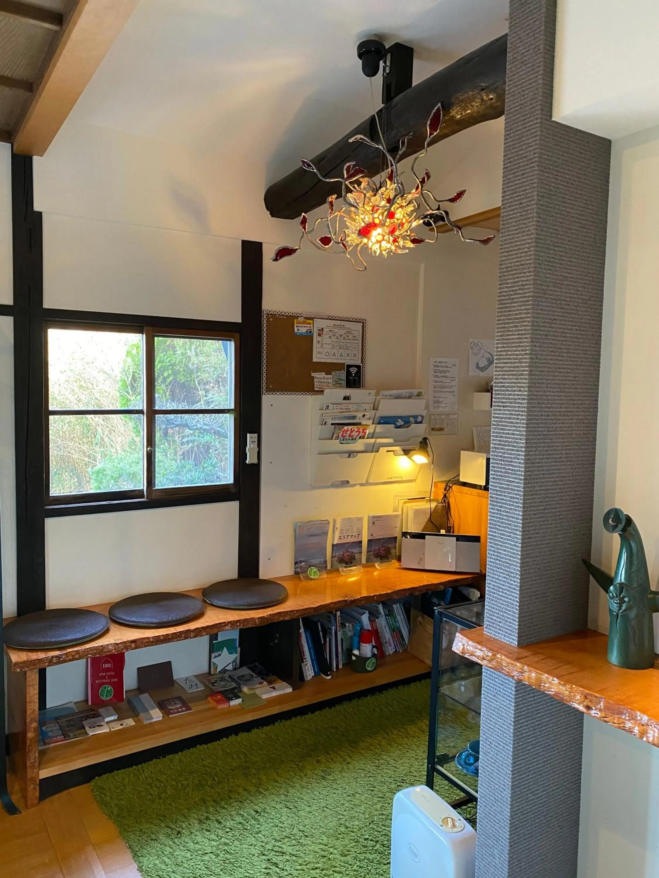 Living room in Bamboo Village Guest House