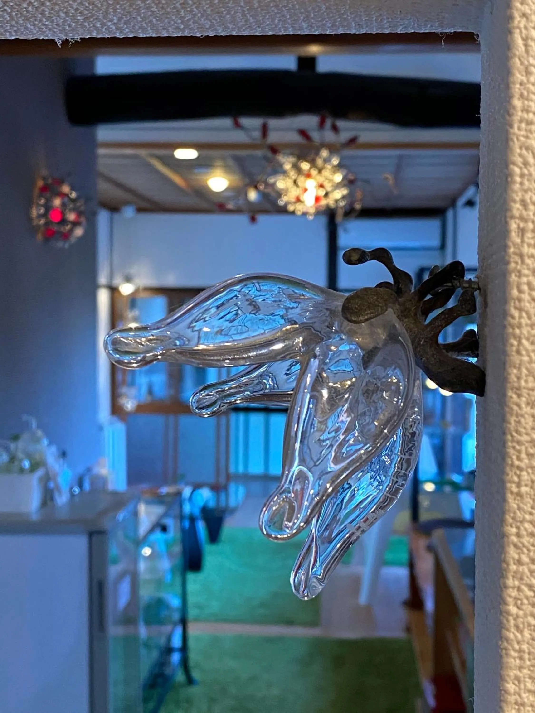 Decorative detail in Bamboo Village Guest House