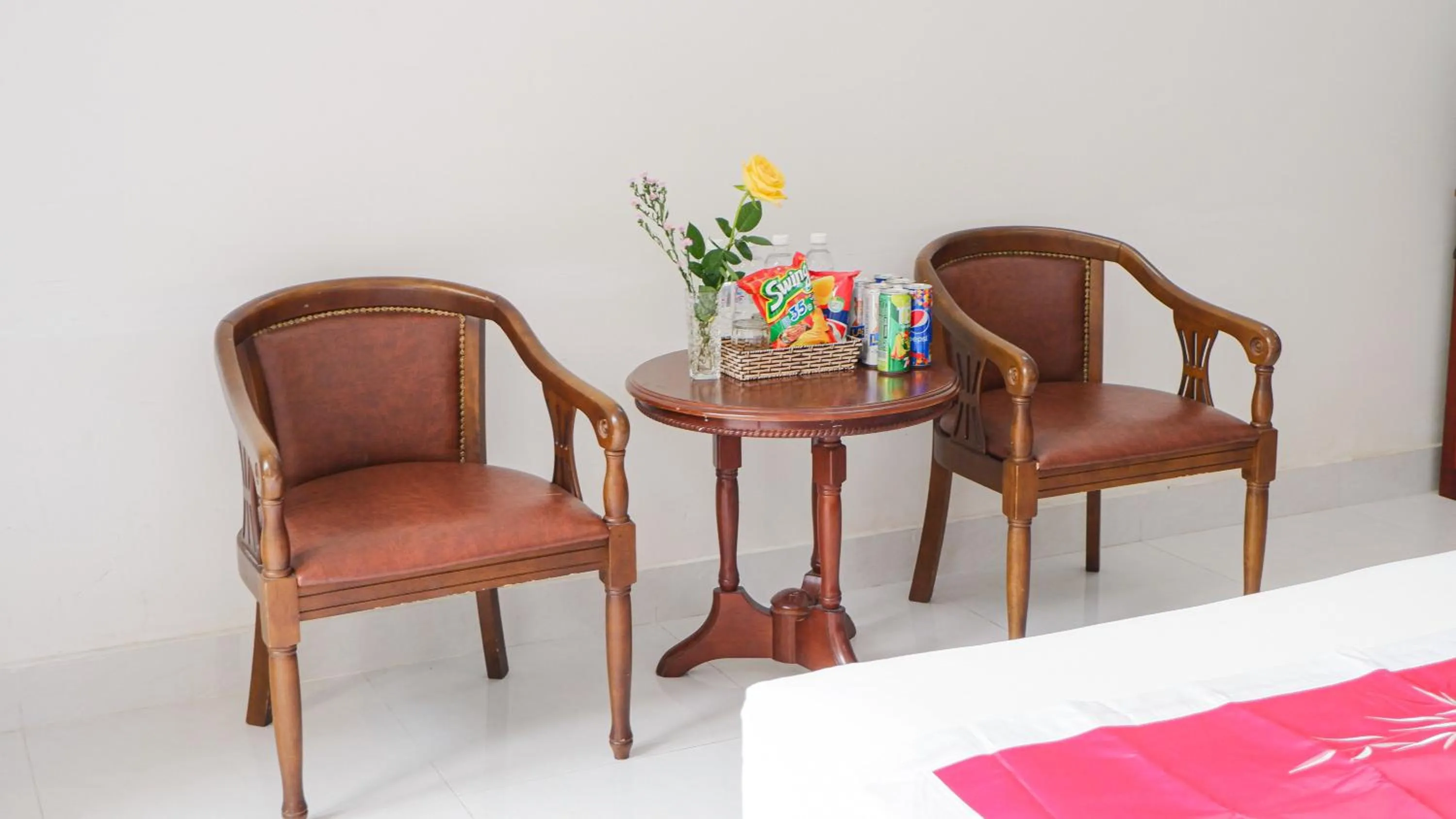 Seating area in Oleander Garden Homestay