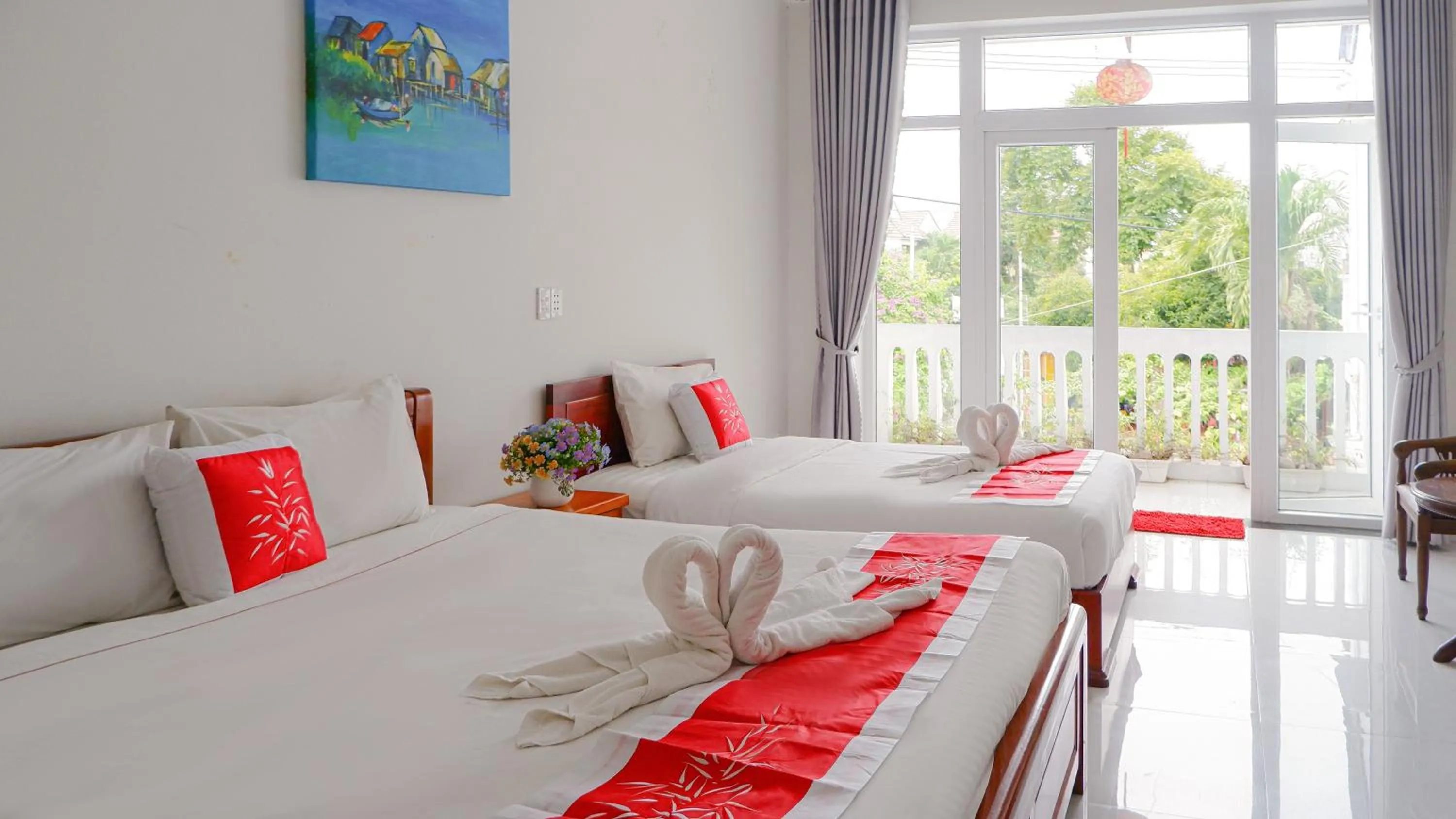 Bed in Oleander Garden Homestay