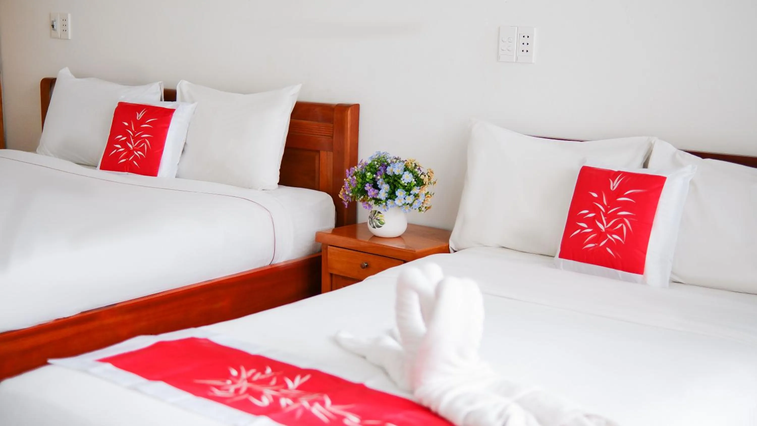 Bed in Oleander Garden Homestay