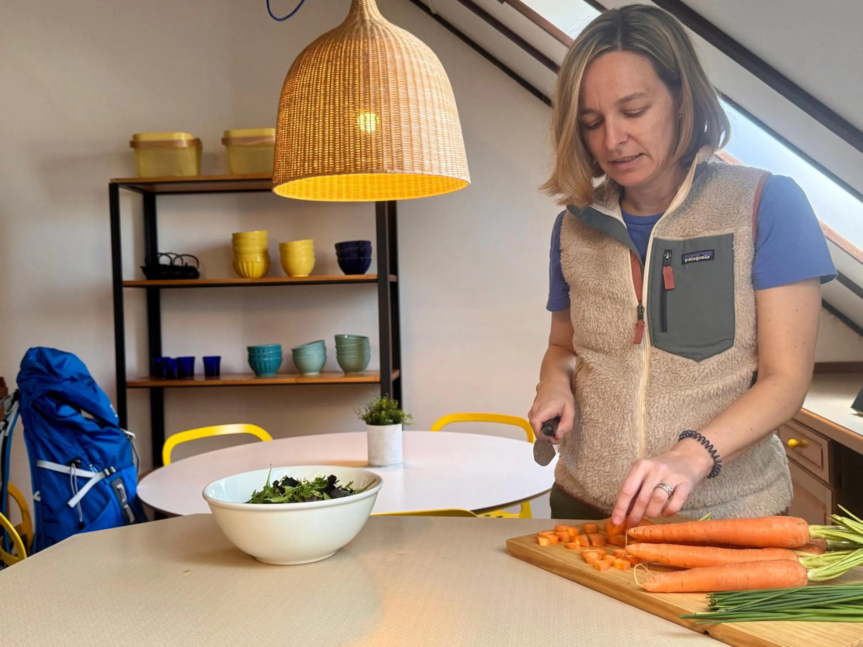 Communal kitchen in Ideas Peregrinas