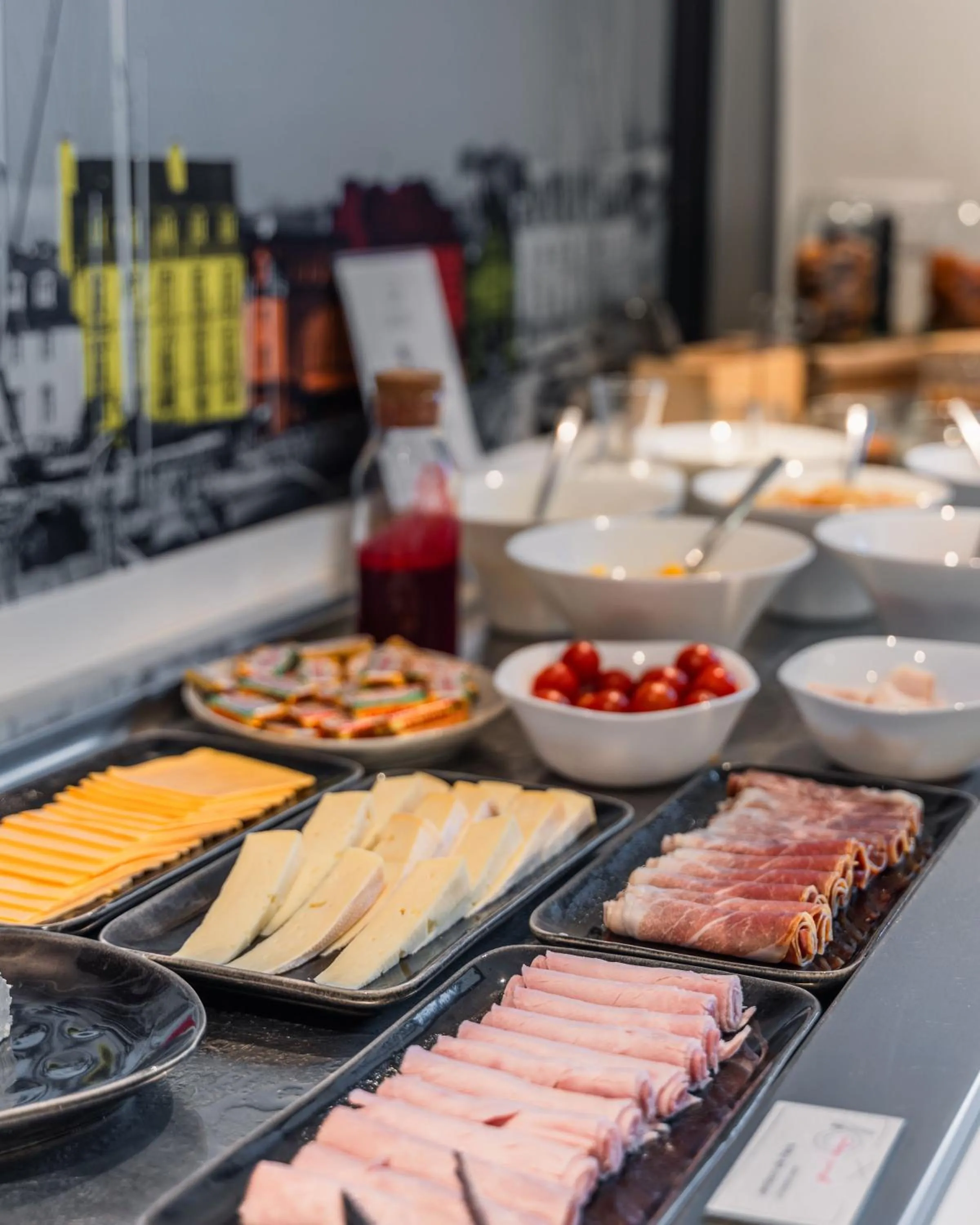 Continental breakfast in ibis Styles Vannes Gare Centre