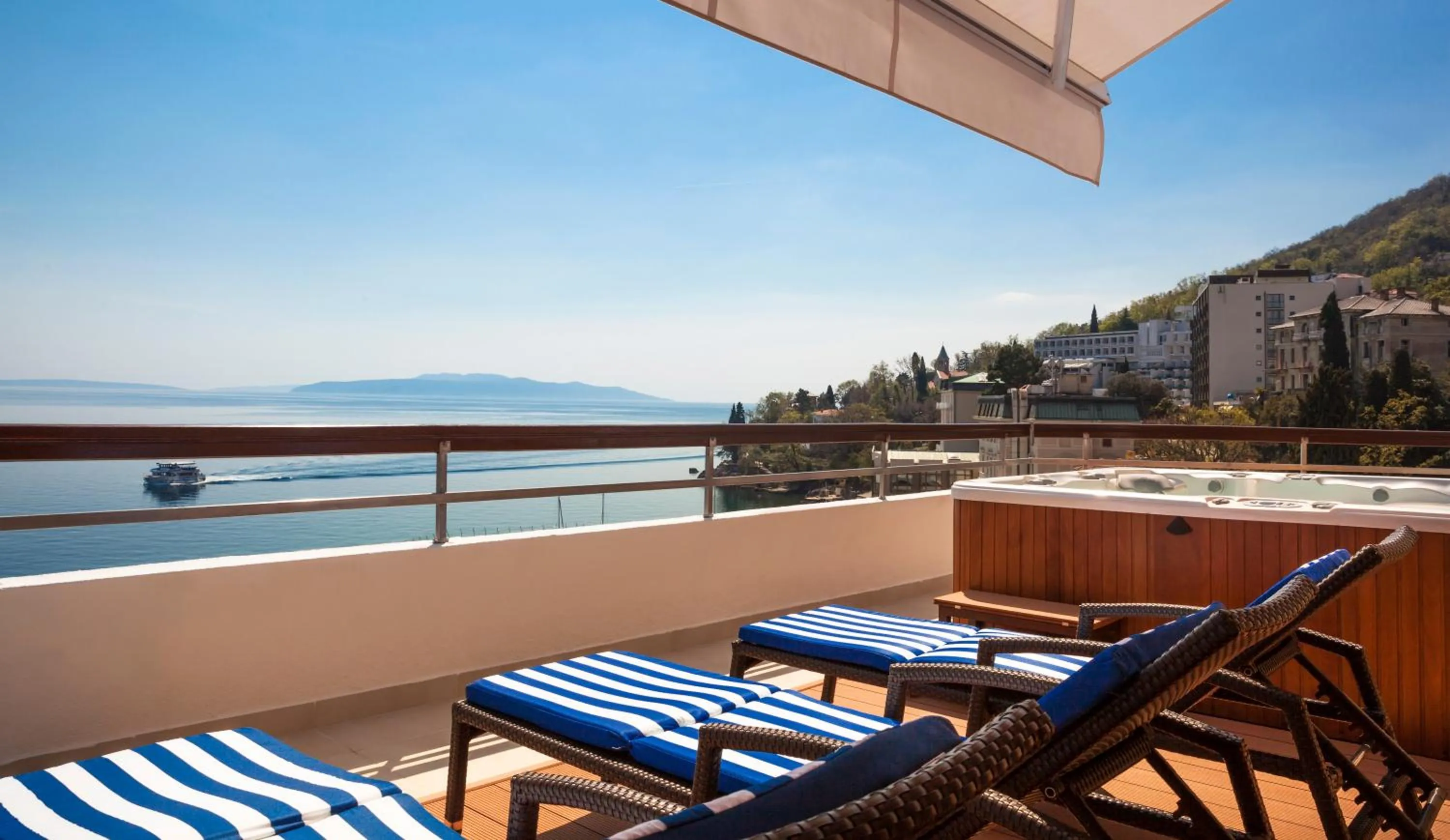 View (from property/room) in Hotel Admiral - by Liburnia Hotels & Villas