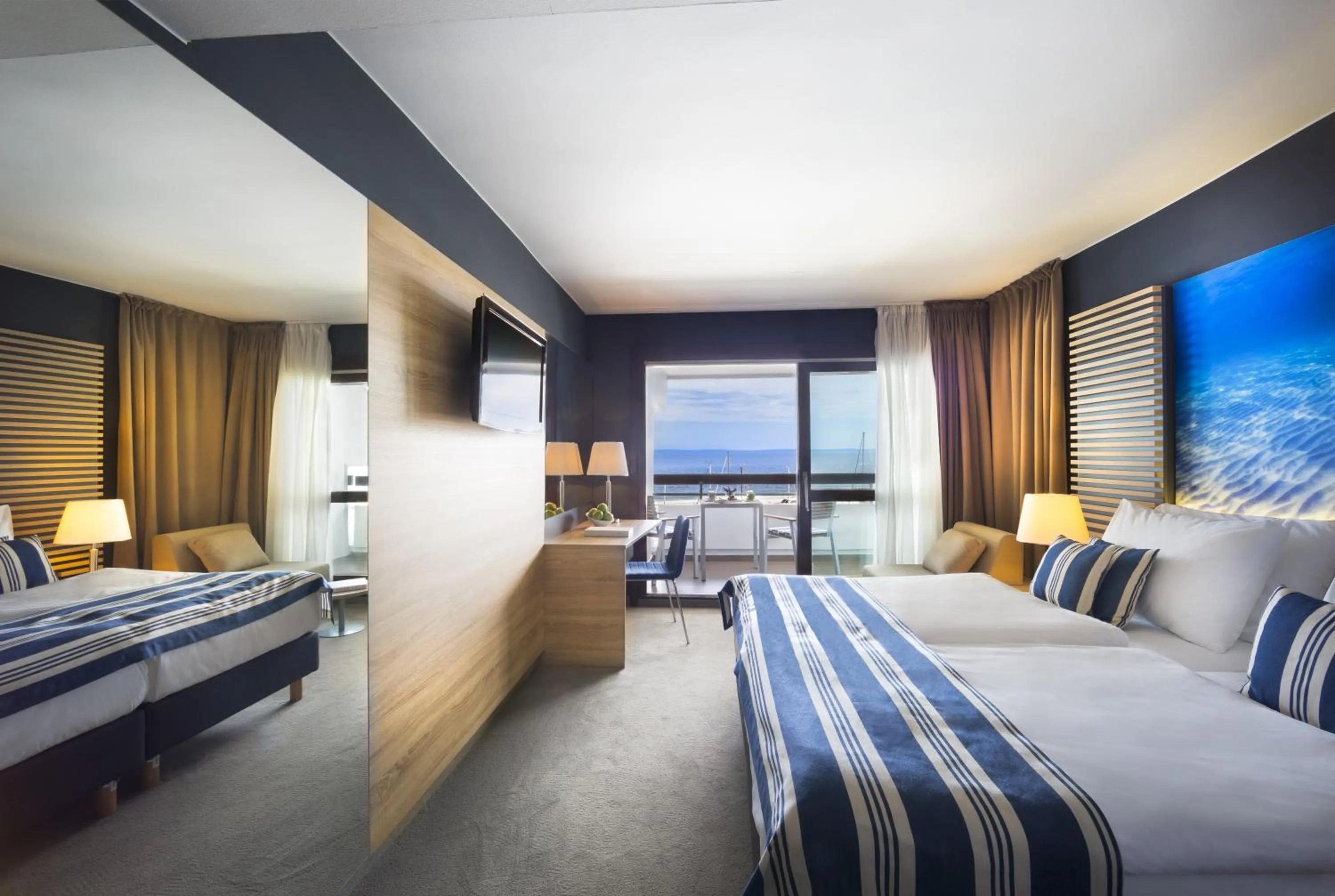 Bedroom, Bed in Hotel Admiral - by Liburnia Hotels & Villas