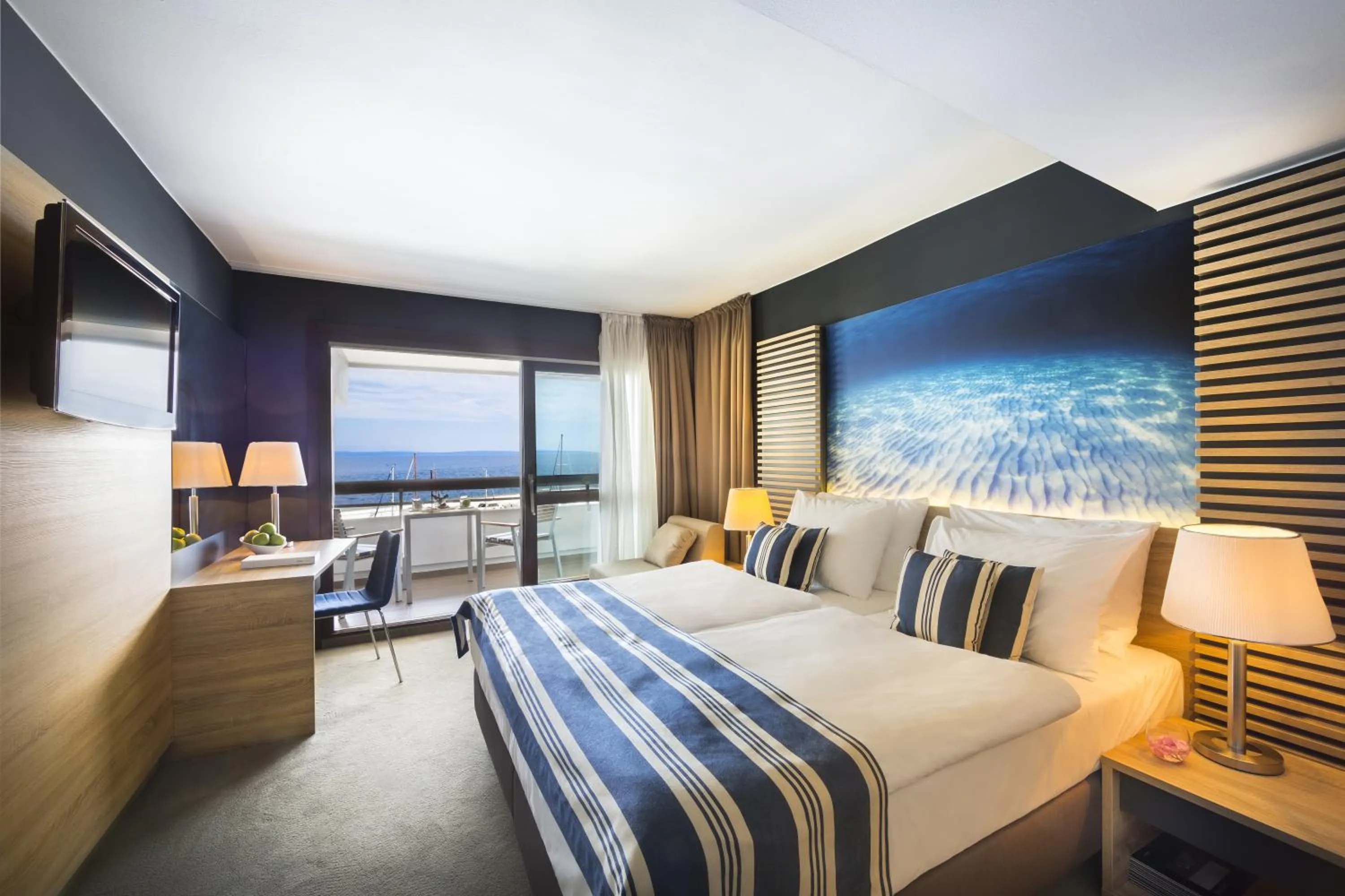 Bedroom, Bed in Hotel Admiral - by Liburnia Hotels & Villas