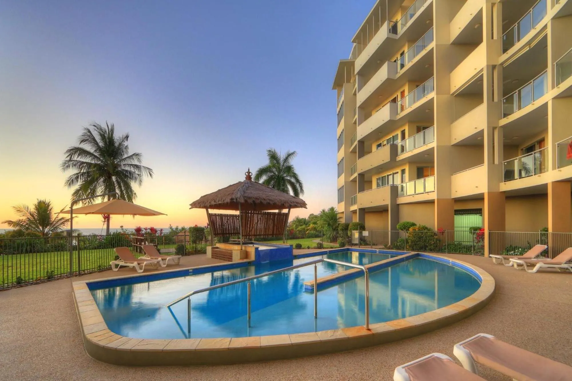 Property building in Coral Cove Apartments - Absolute Beachfront Resort Bowen