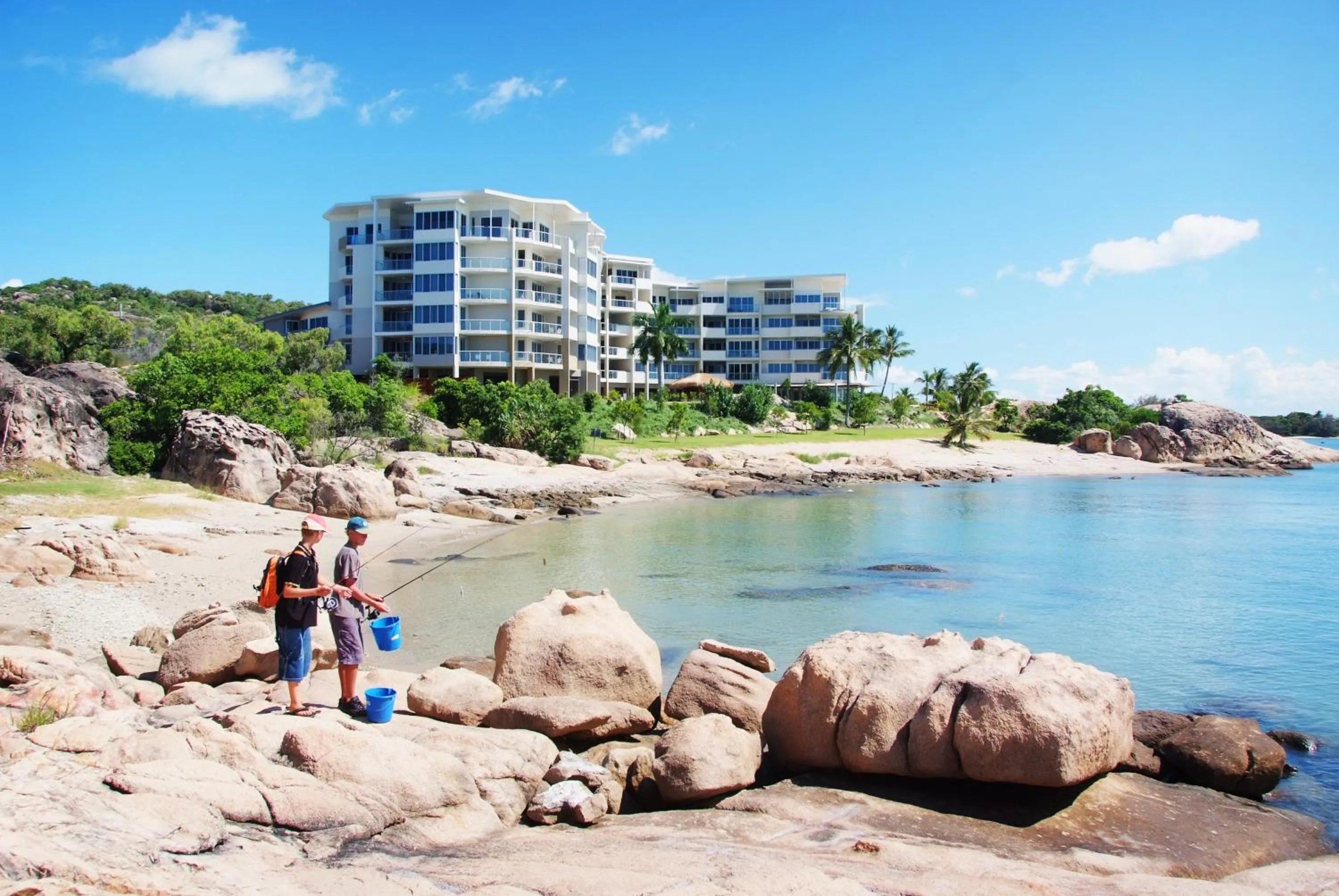 Property building in Coral Cove Apartments - Absolute Beachfront Resort Bowen