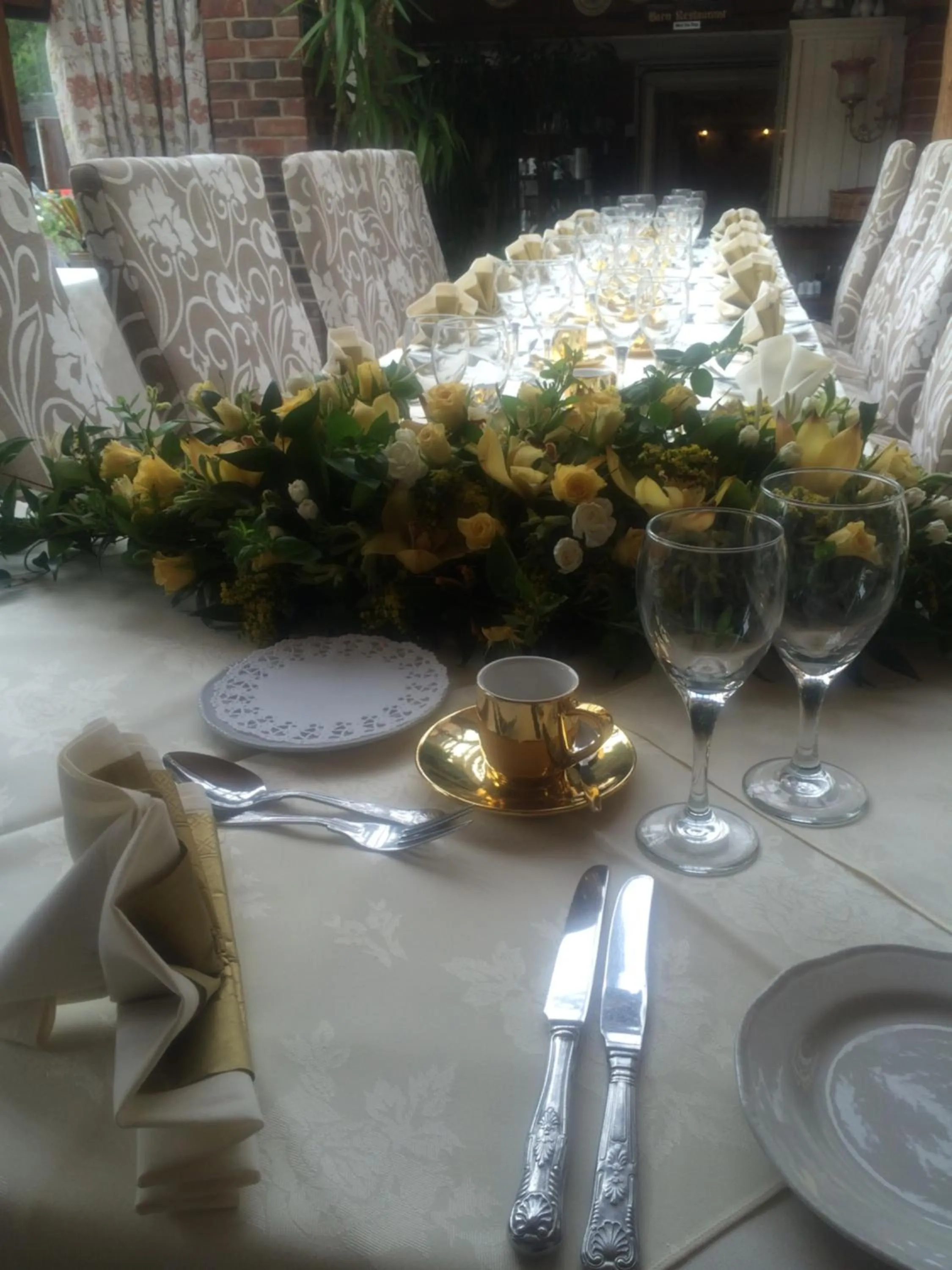 Floor plan in The Inglenook Hotel