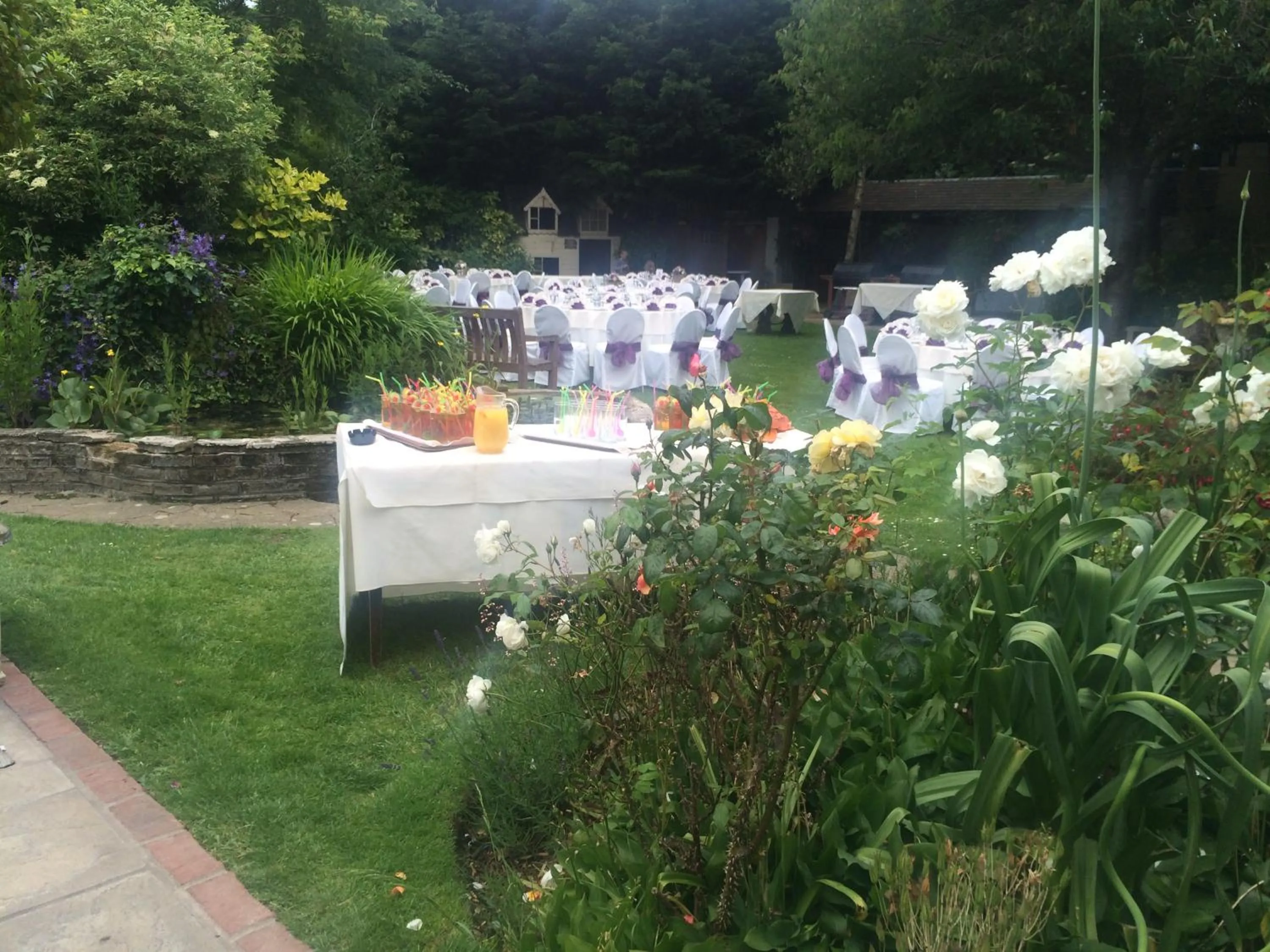 Garden in The Inglenook Hotel