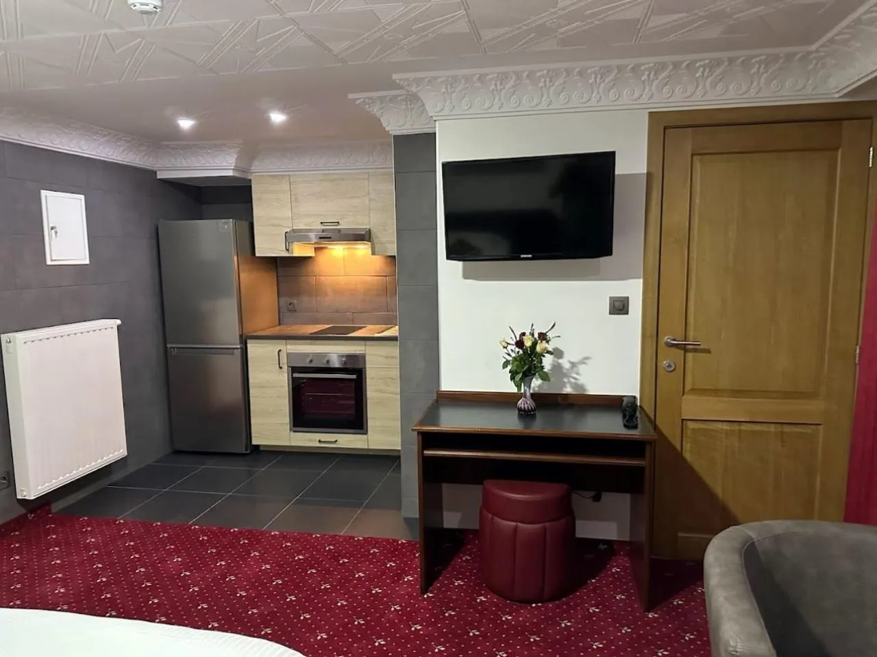 Kitchen or kitchenette in Hotel Eikenhof