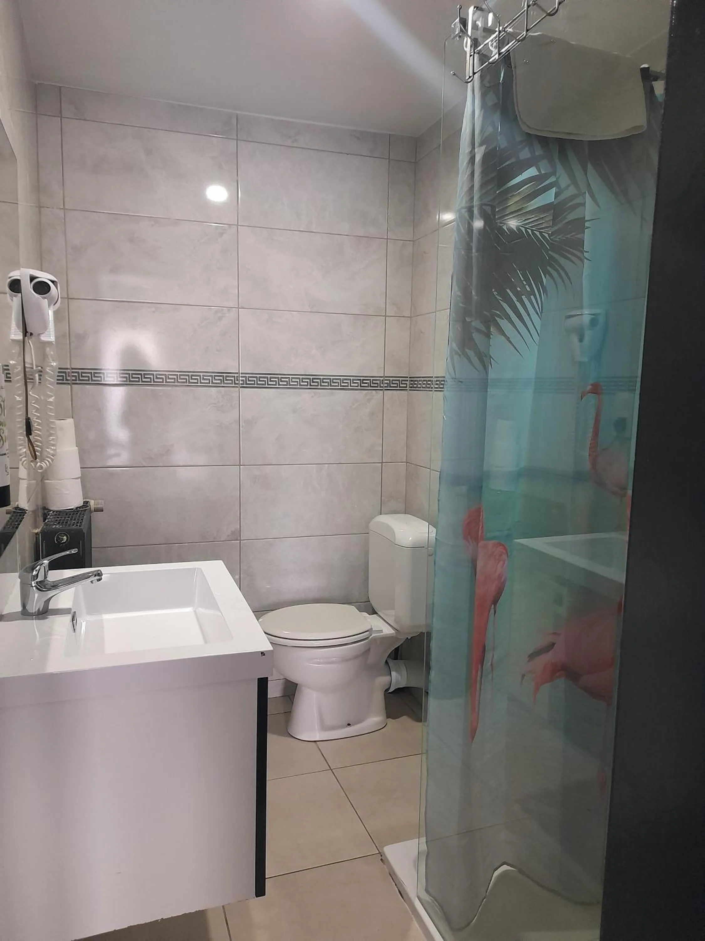 Bathroom in Hotel Albergo