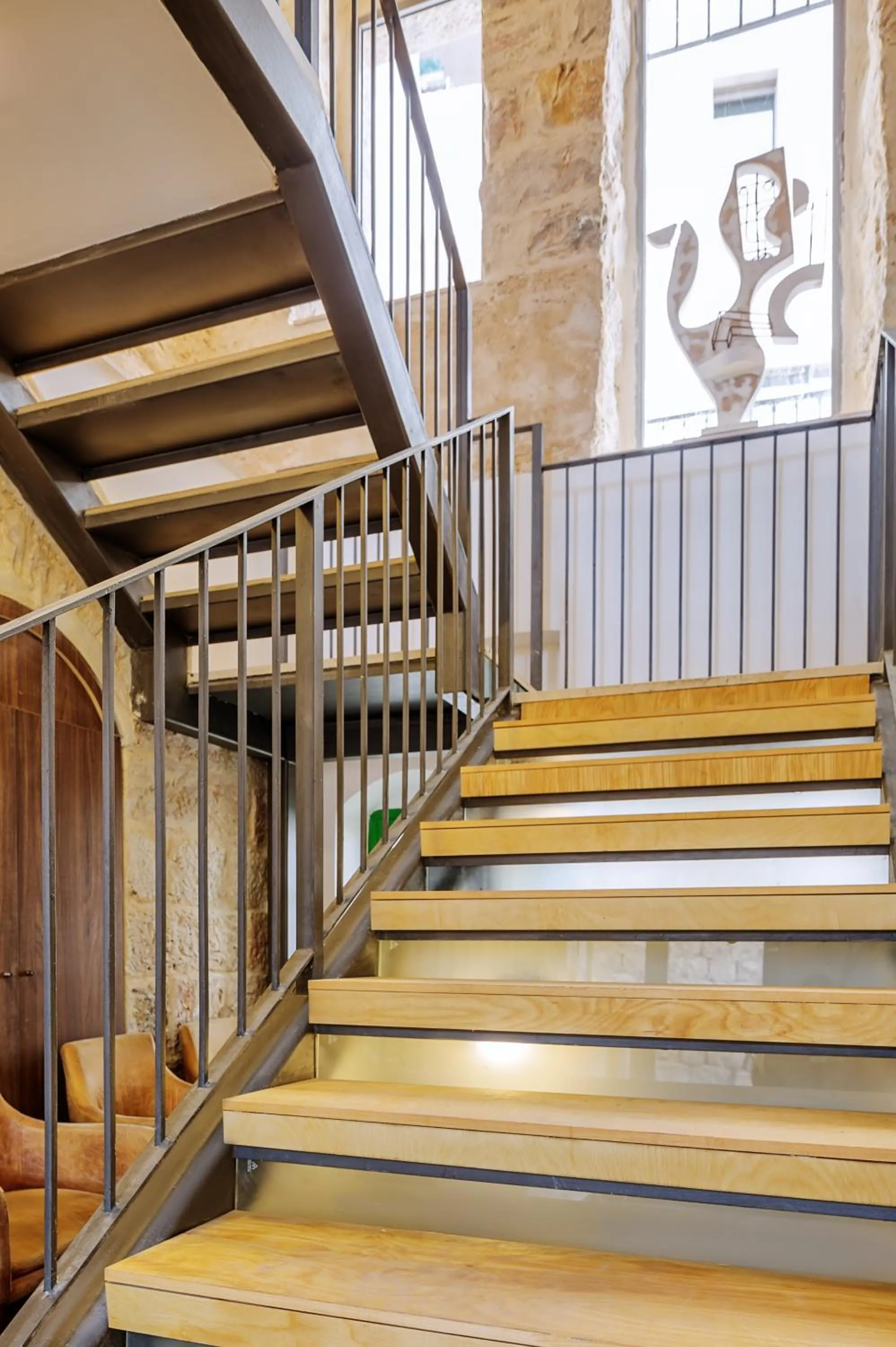 Seating area in Heleni Hotel