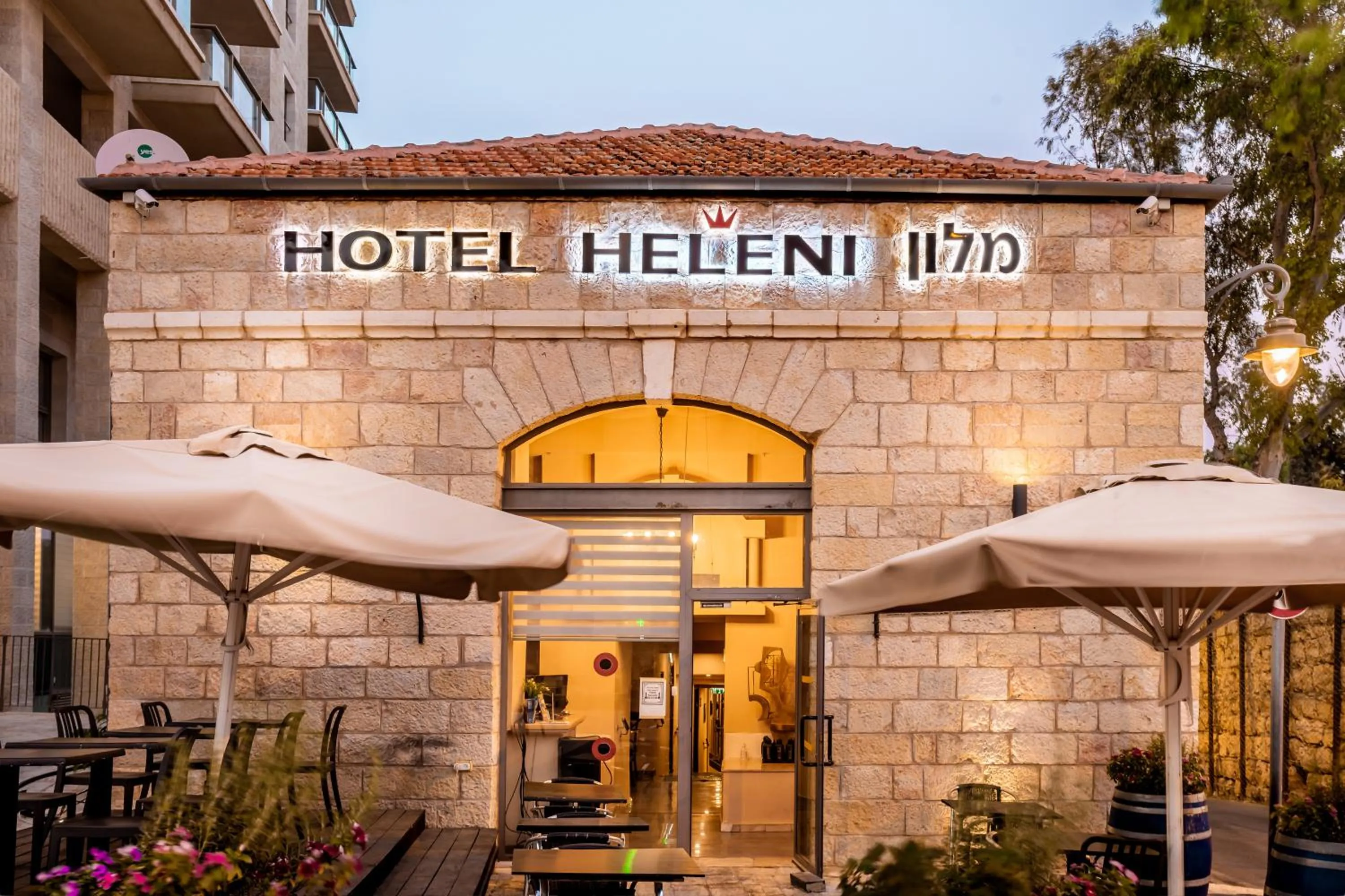 Property building in Heleni Hotel