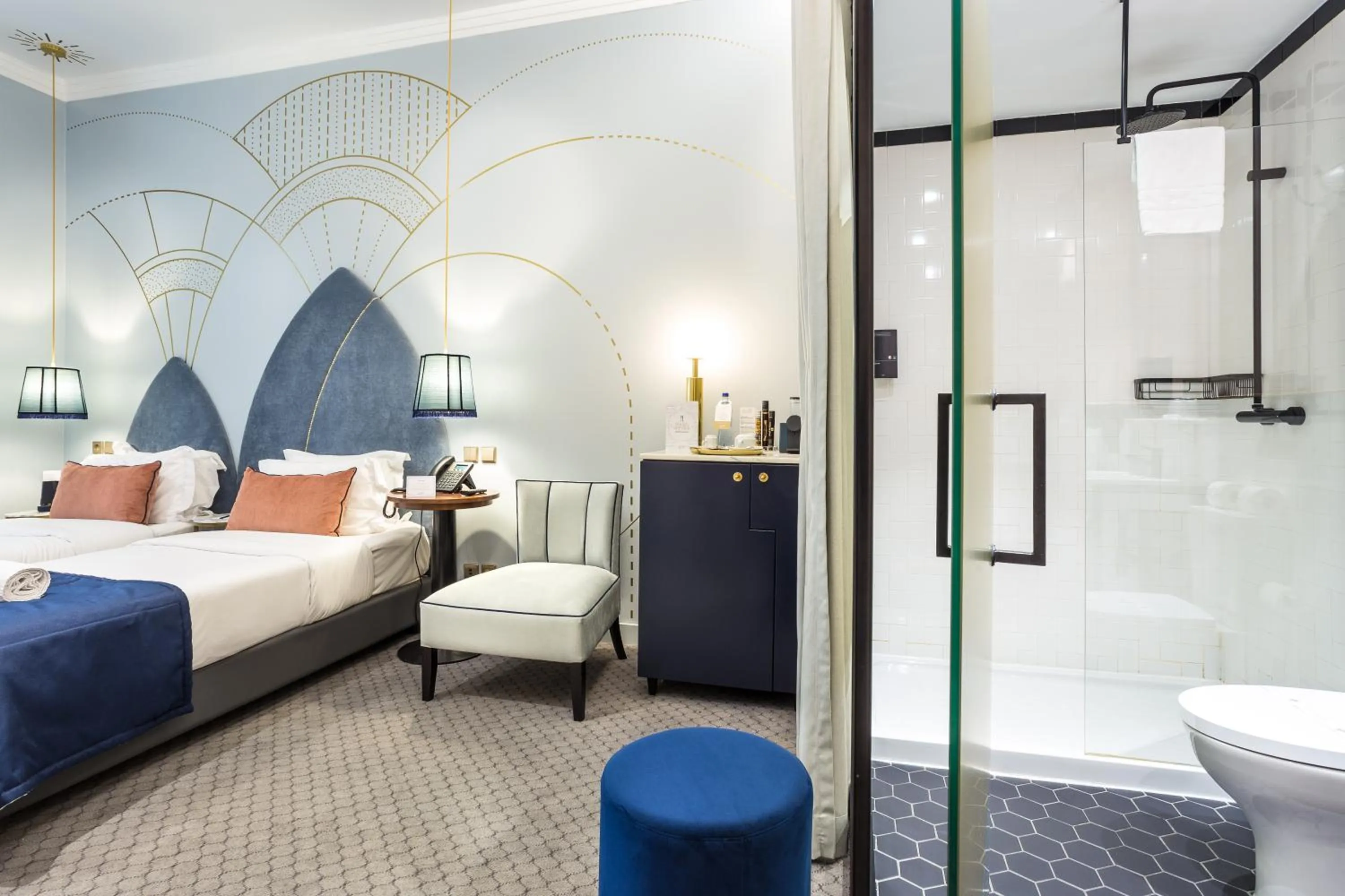 Bathroom, Bed in The Lift Boutique Hotel by RIDAN Hotels