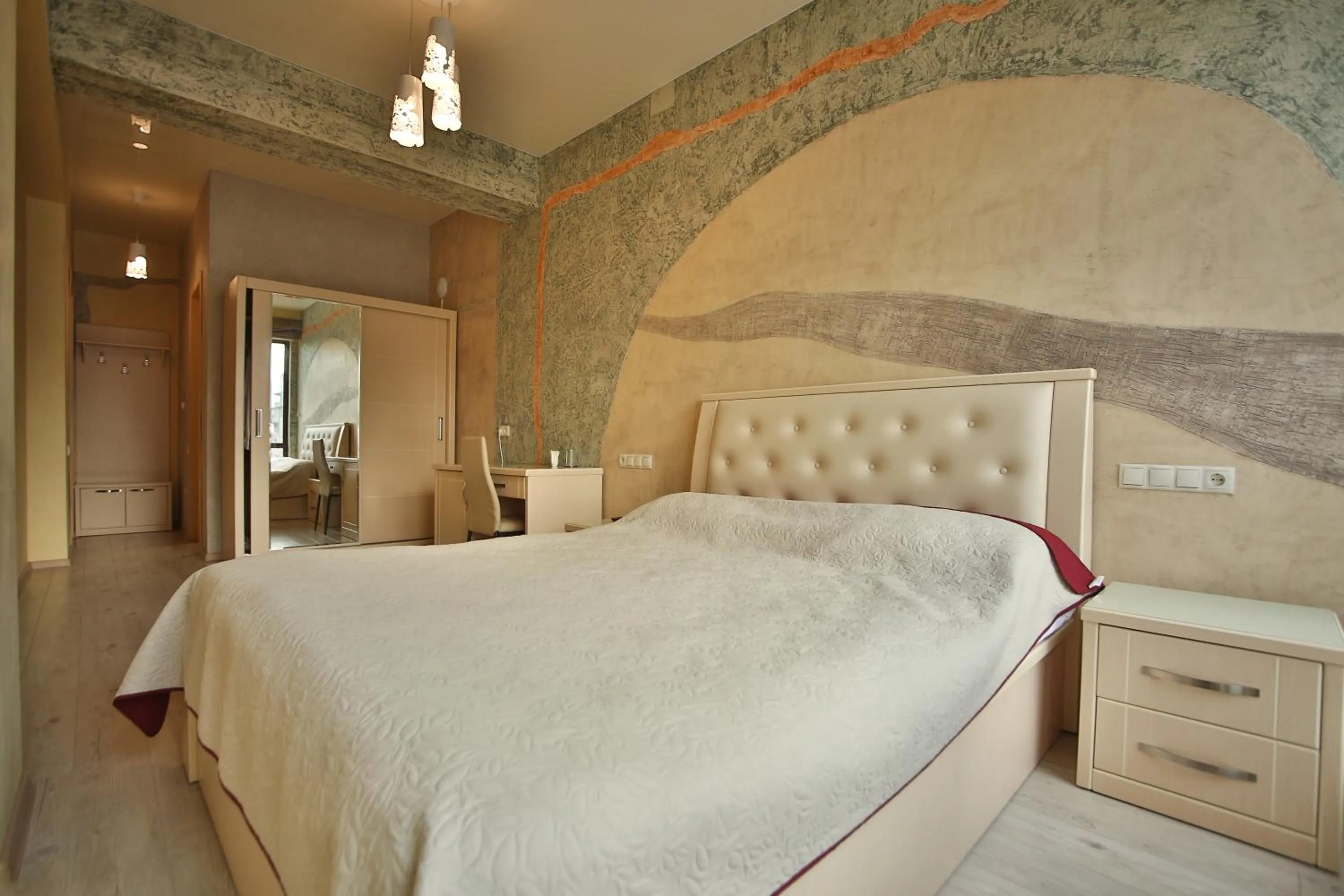 Bed in Hotel Wine Palace