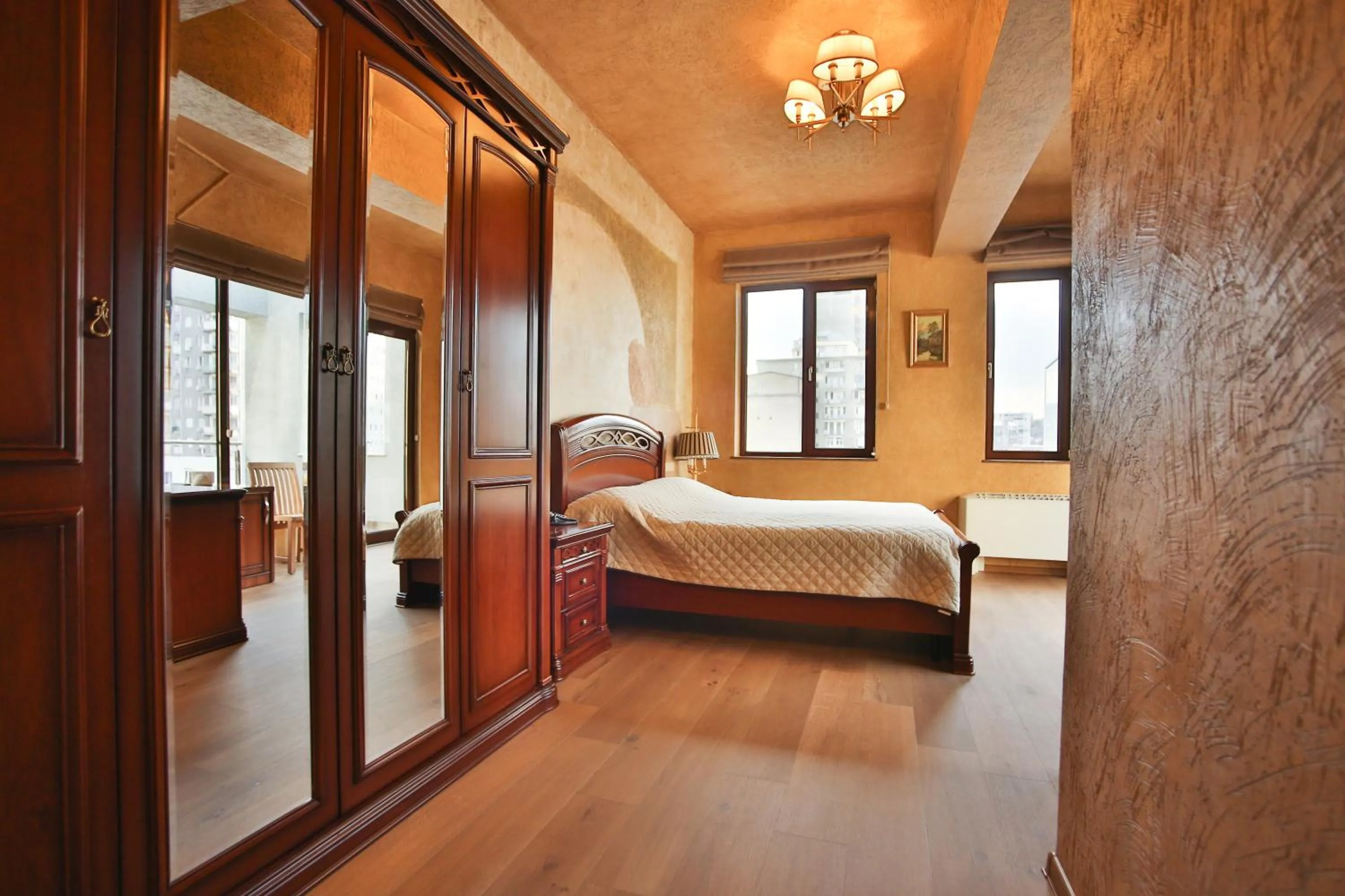 Bed in Hotel Wine Palace