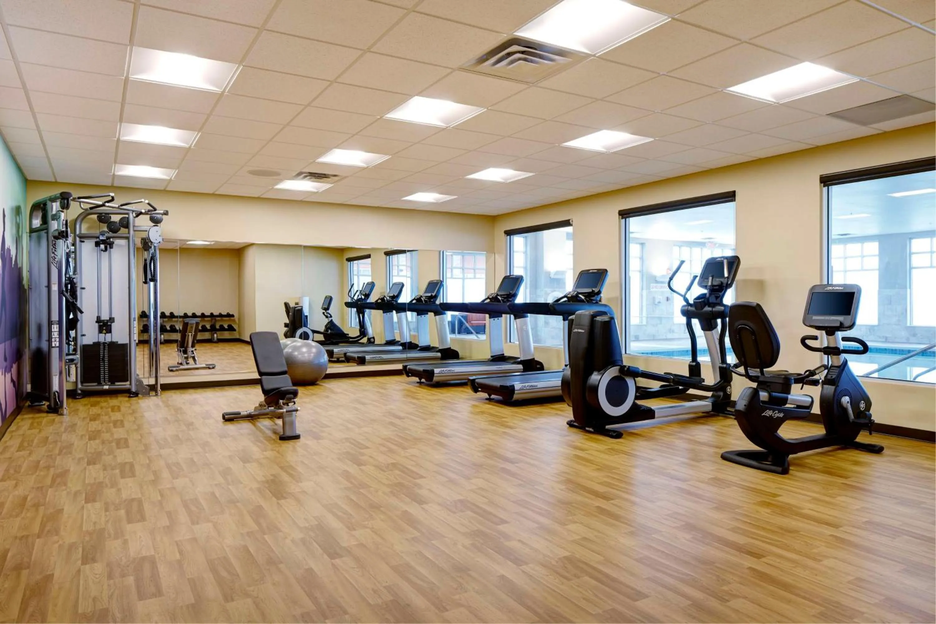 Fitness centre/facilities in Hyatt Place Madison/Verona