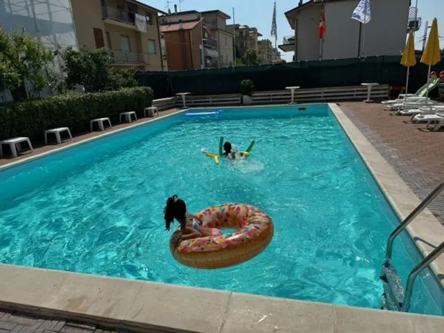 Swimming pool in Hotel Crystal NUOVA GESTIONE 2025