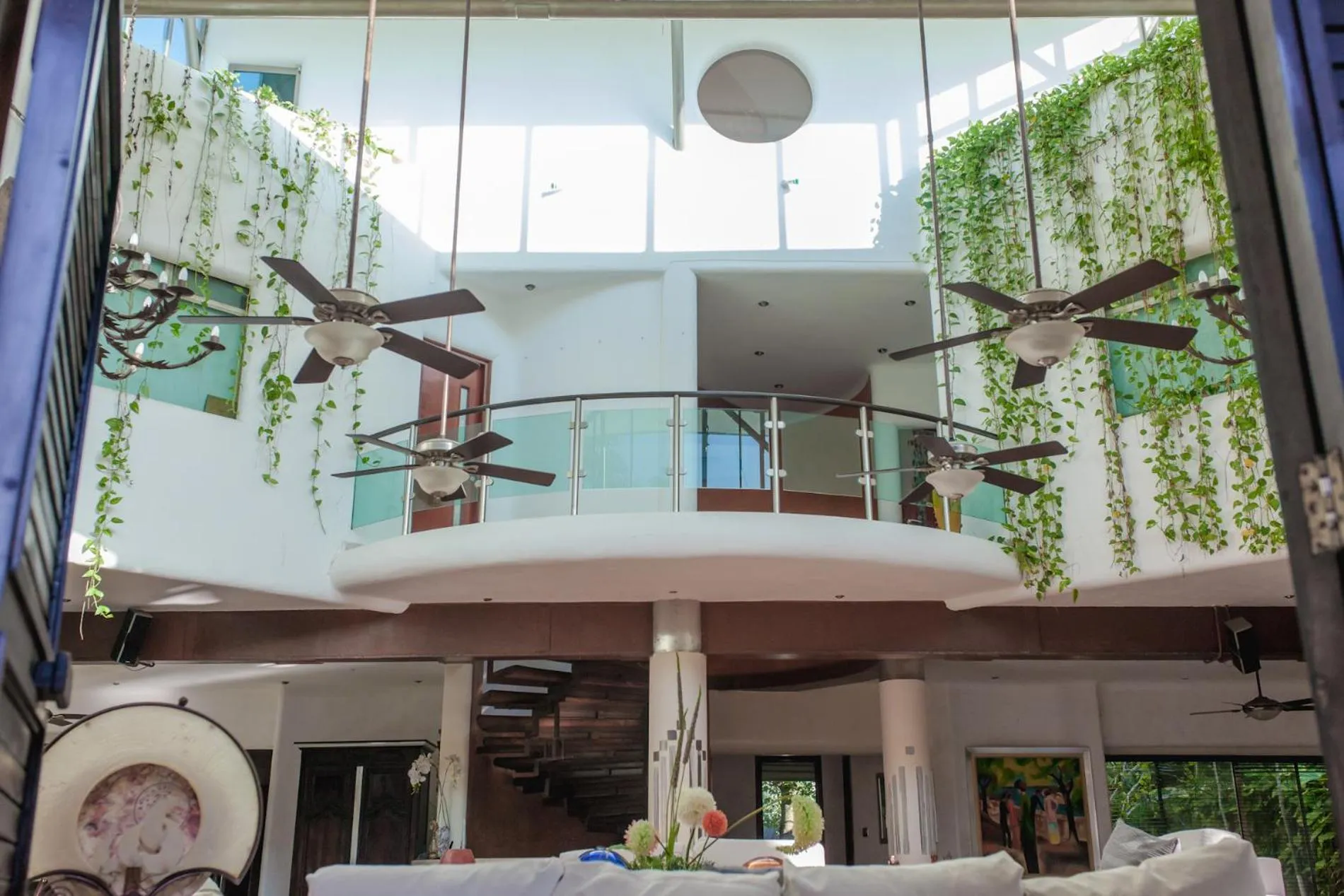 Living room in Casa la Selva
