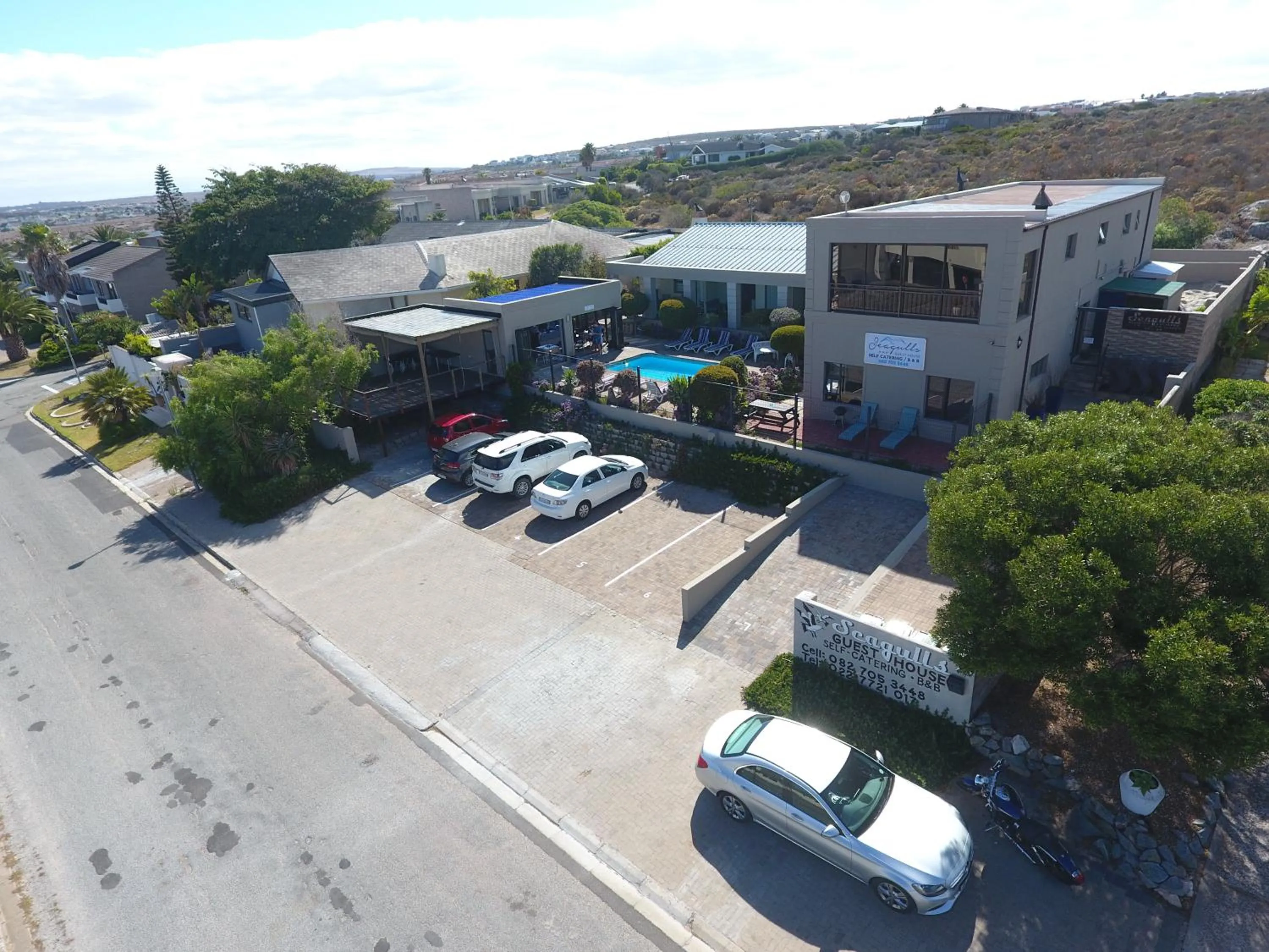 Bird's eye view in Seagulls Guest House