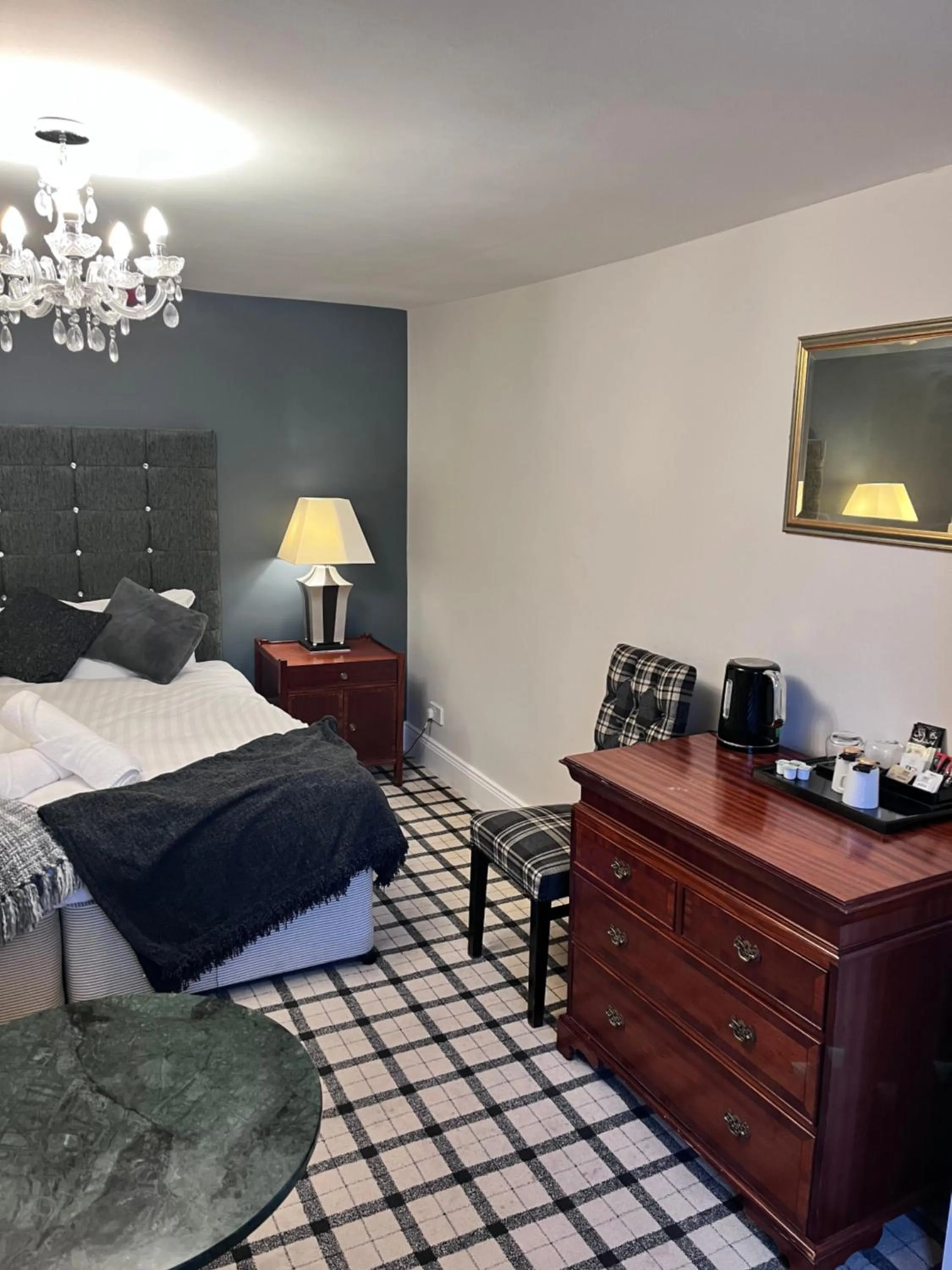 Bed in The Railway Apartments