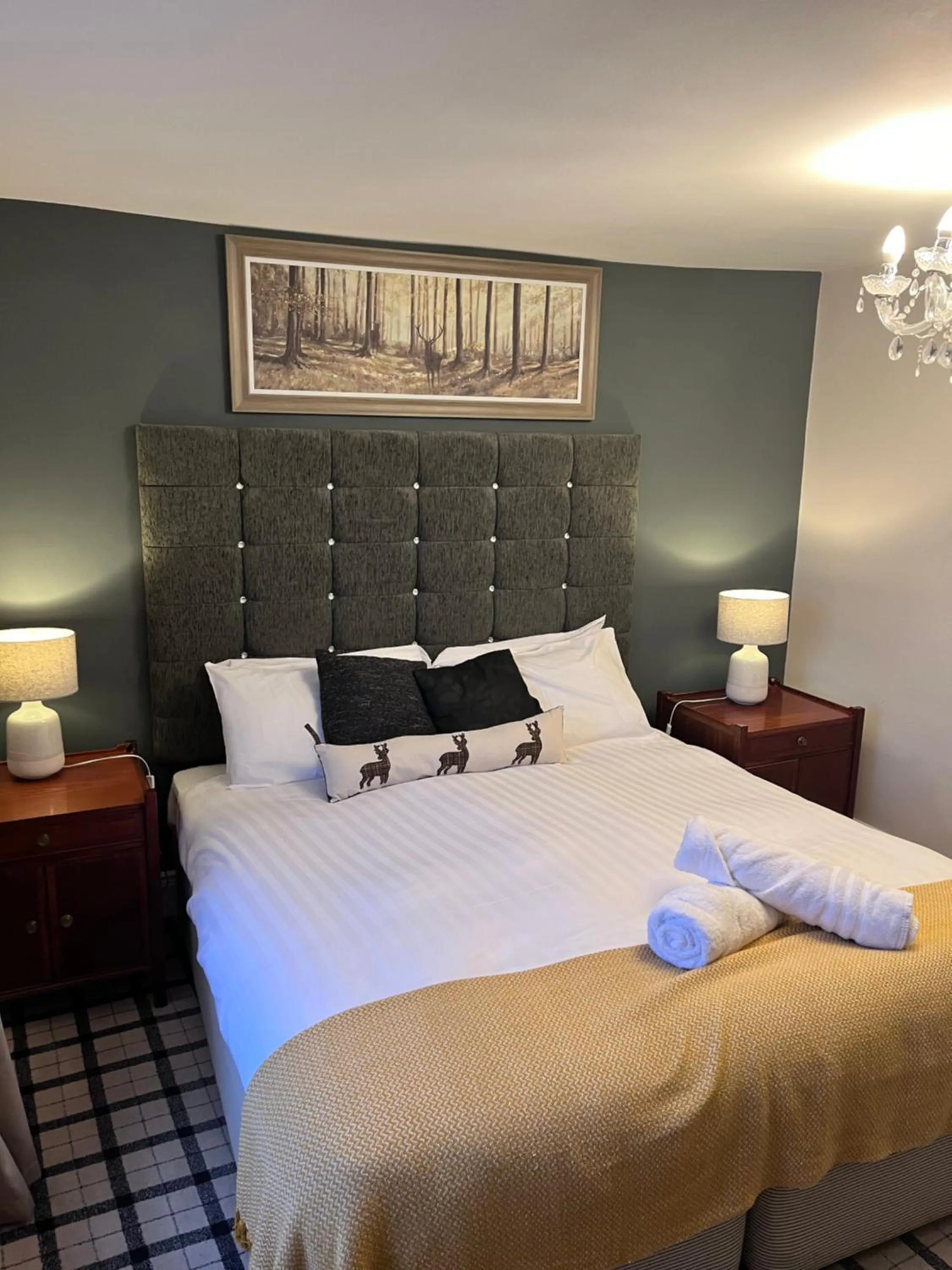 Bed in The Railway Apartments