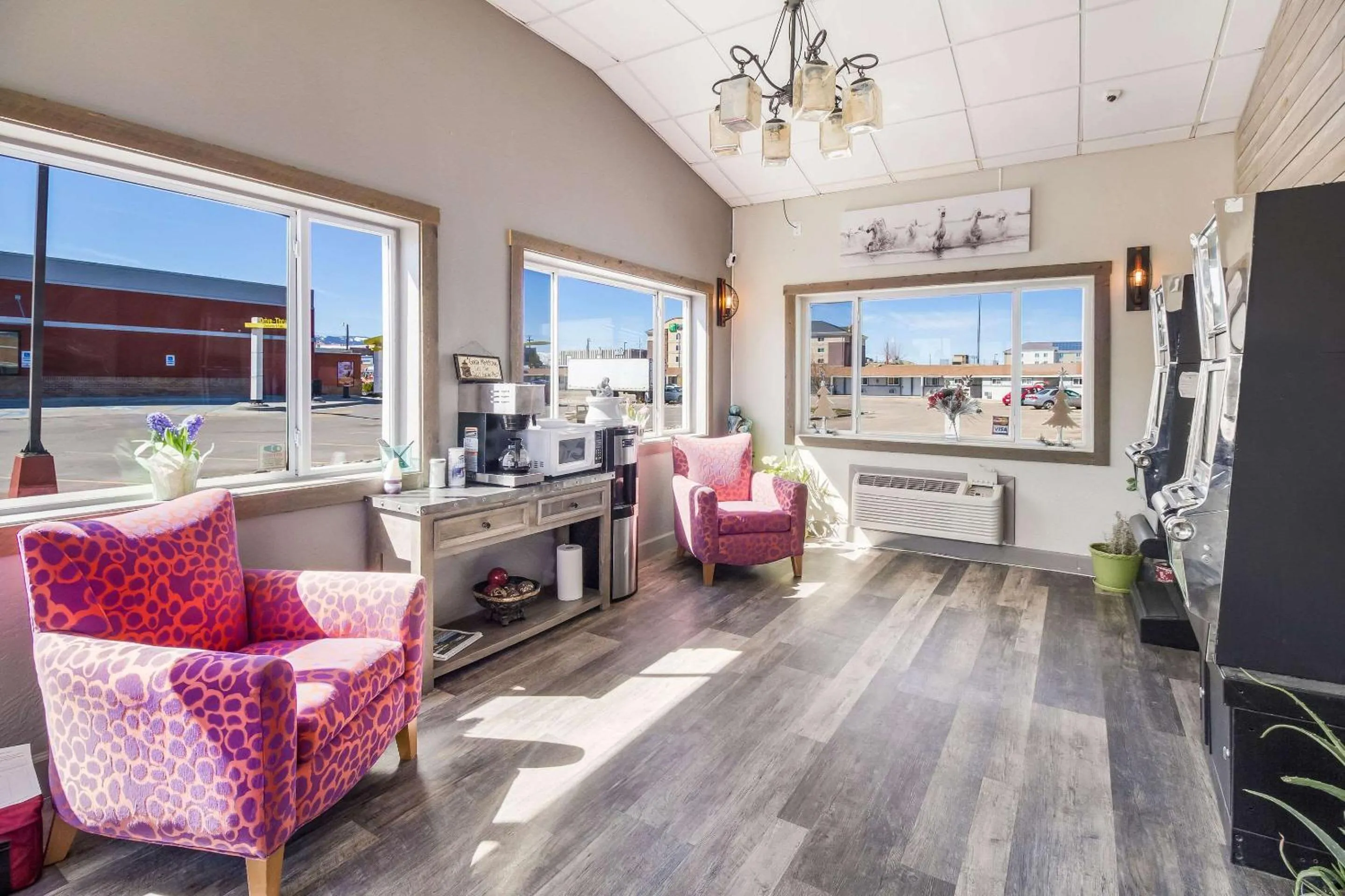 Lobby or reception in Rodeway Inn Casper