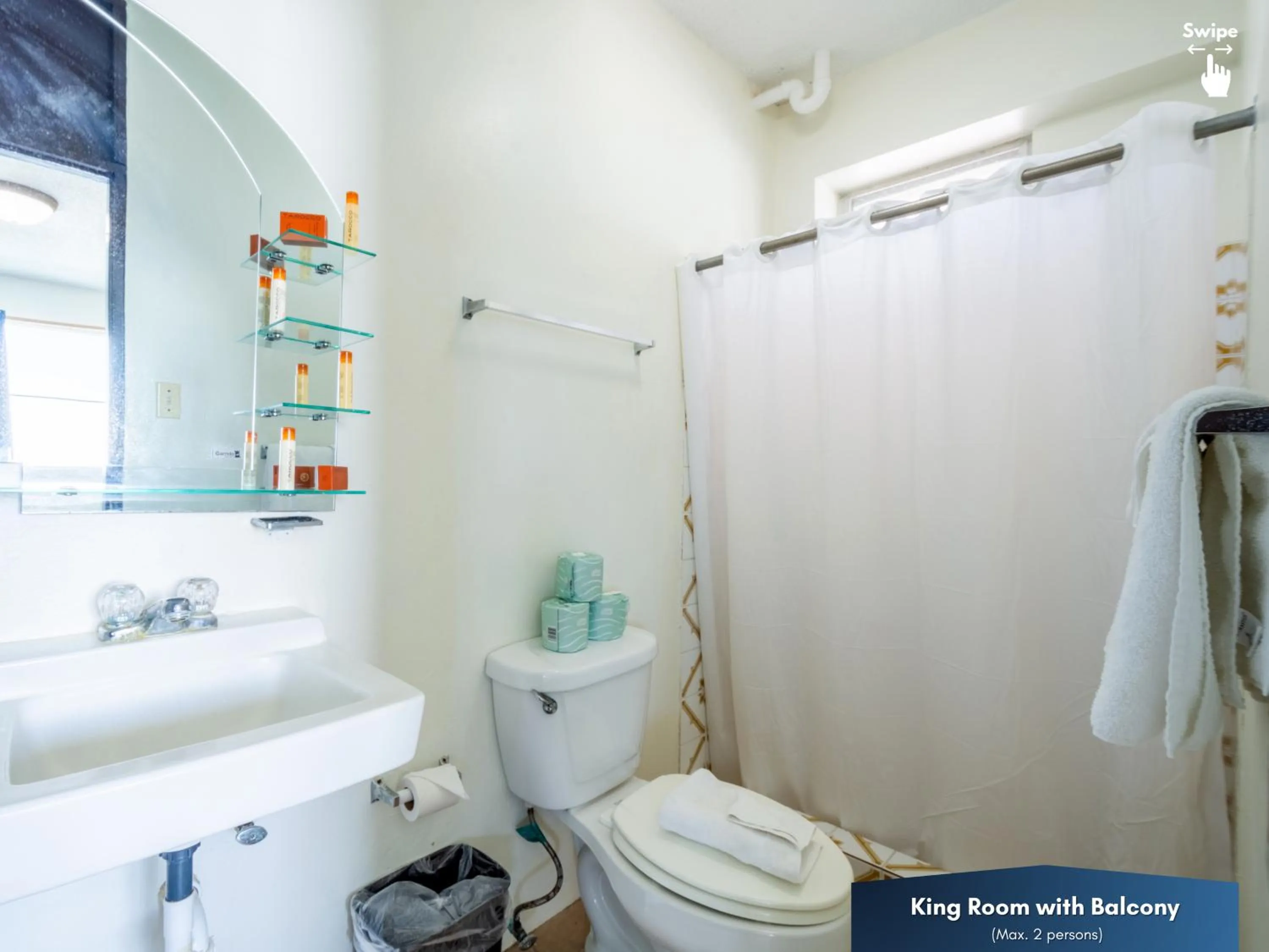 Bathroom in West Coast Inn's