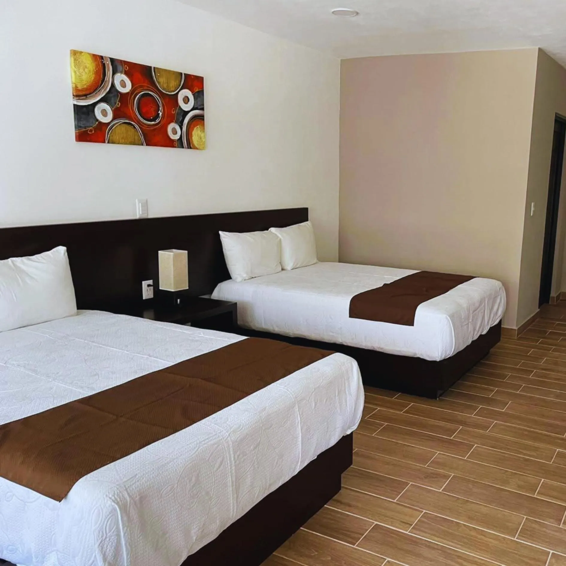 Bed in Hotel Ejecutivo Aeropuerto