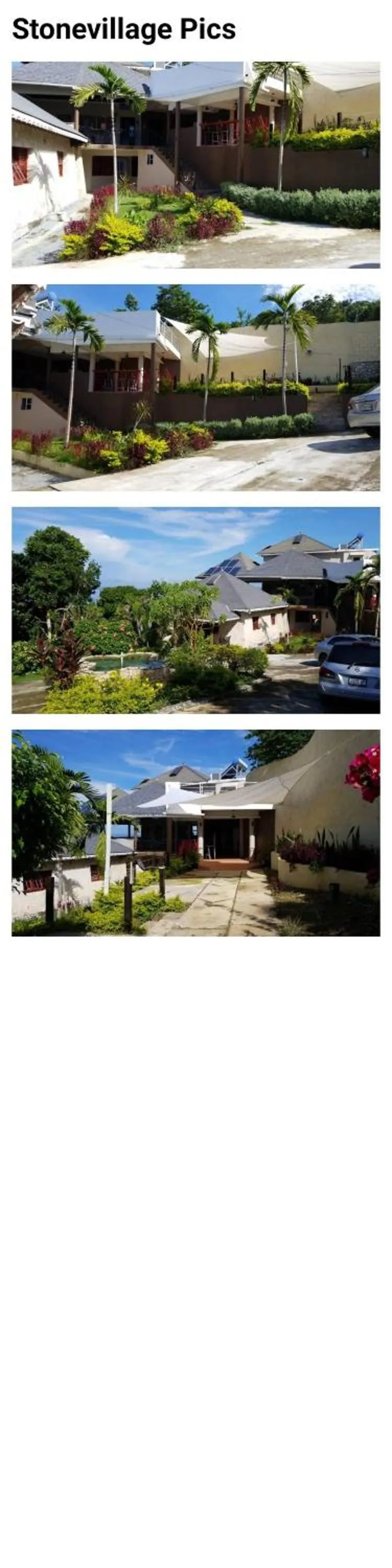 Bird's eye view in Boutique B&B at Stone Village