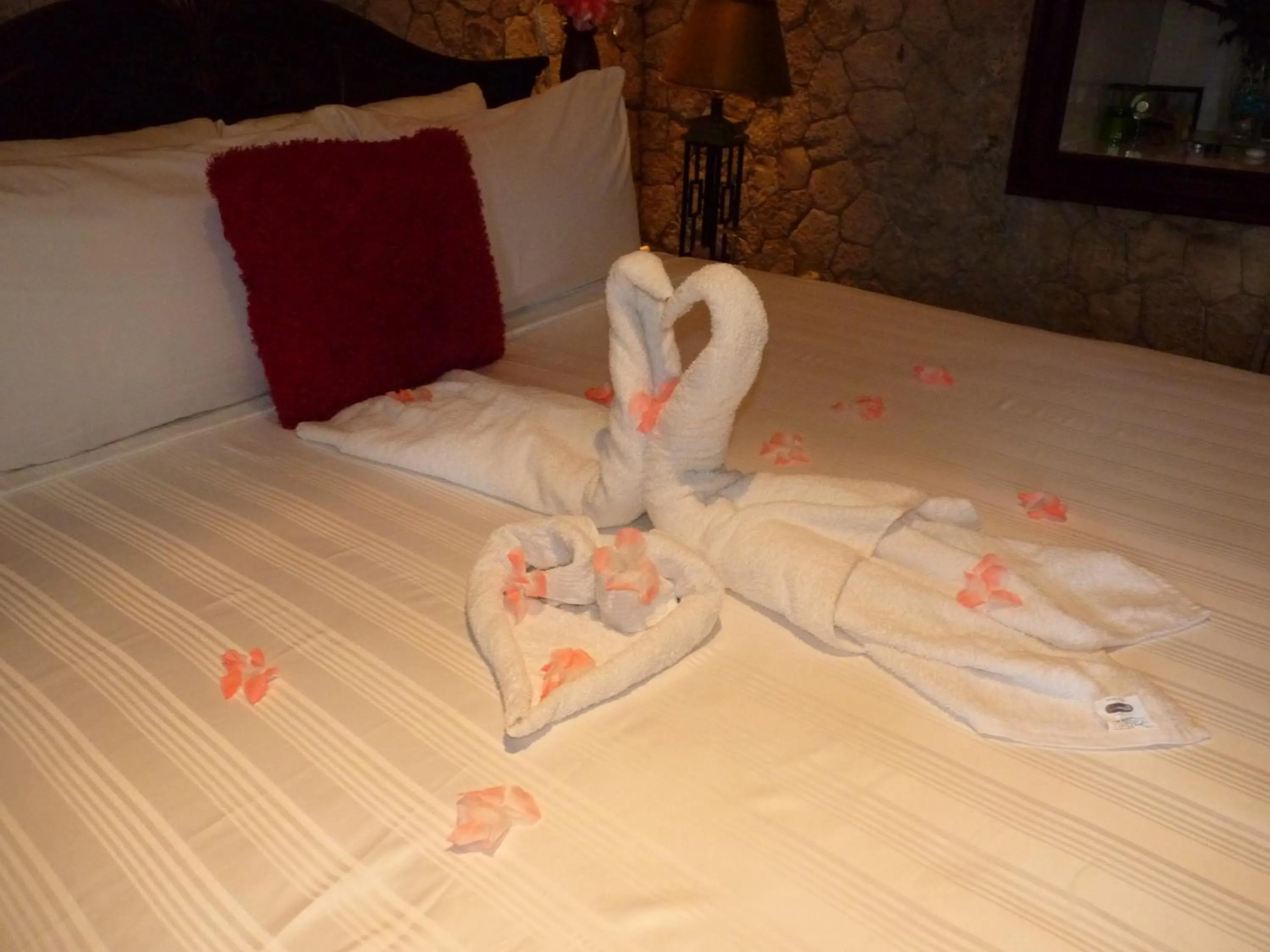 Bed in Boutique B&B at Stone Village