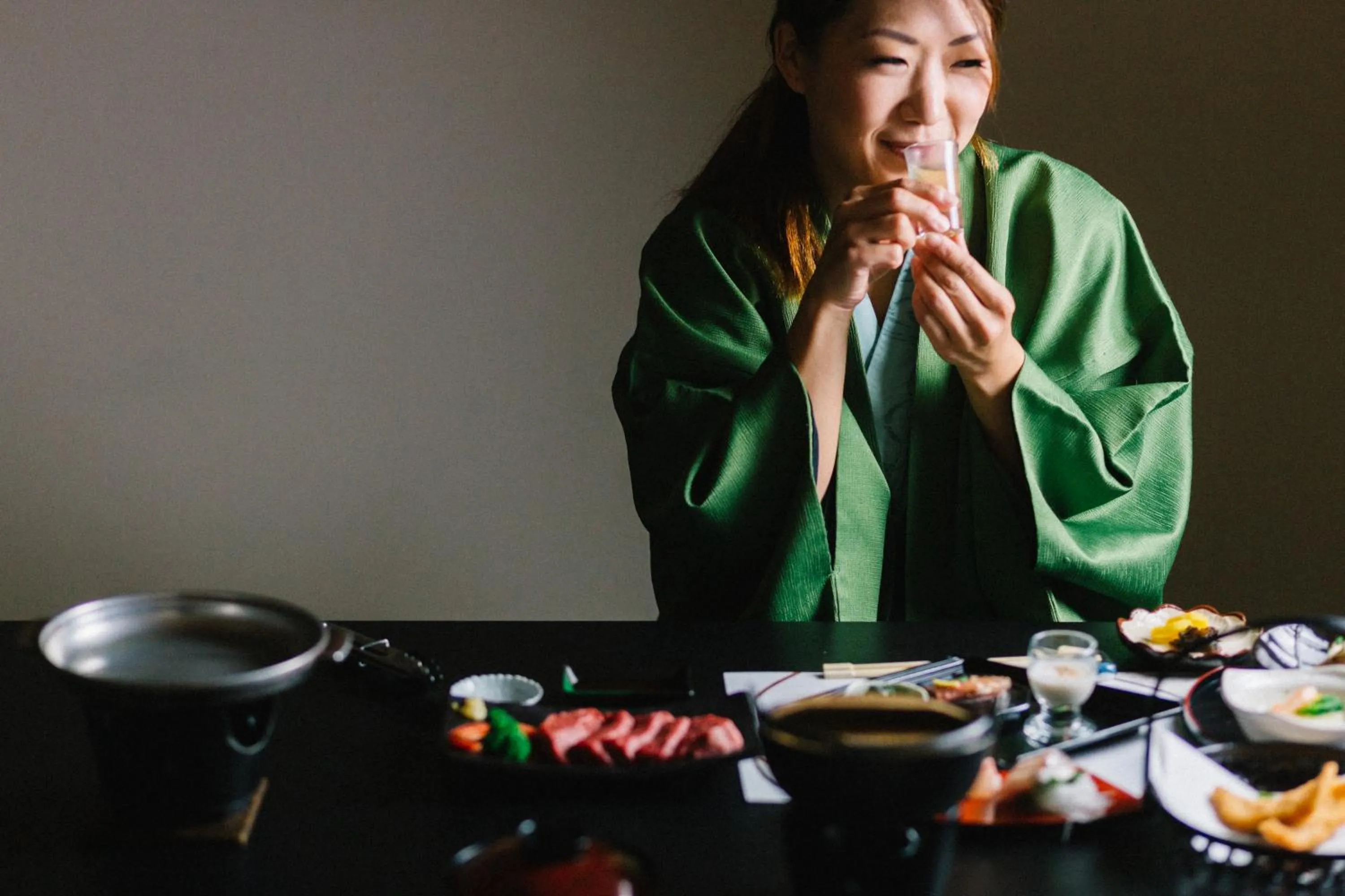 Dinner in Hisaeya Ryokan